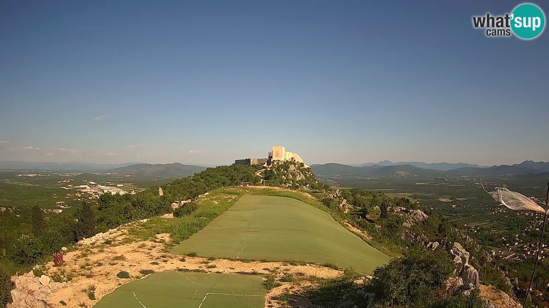 Live Webcam Paragliding airfield Ljubuški – Kula