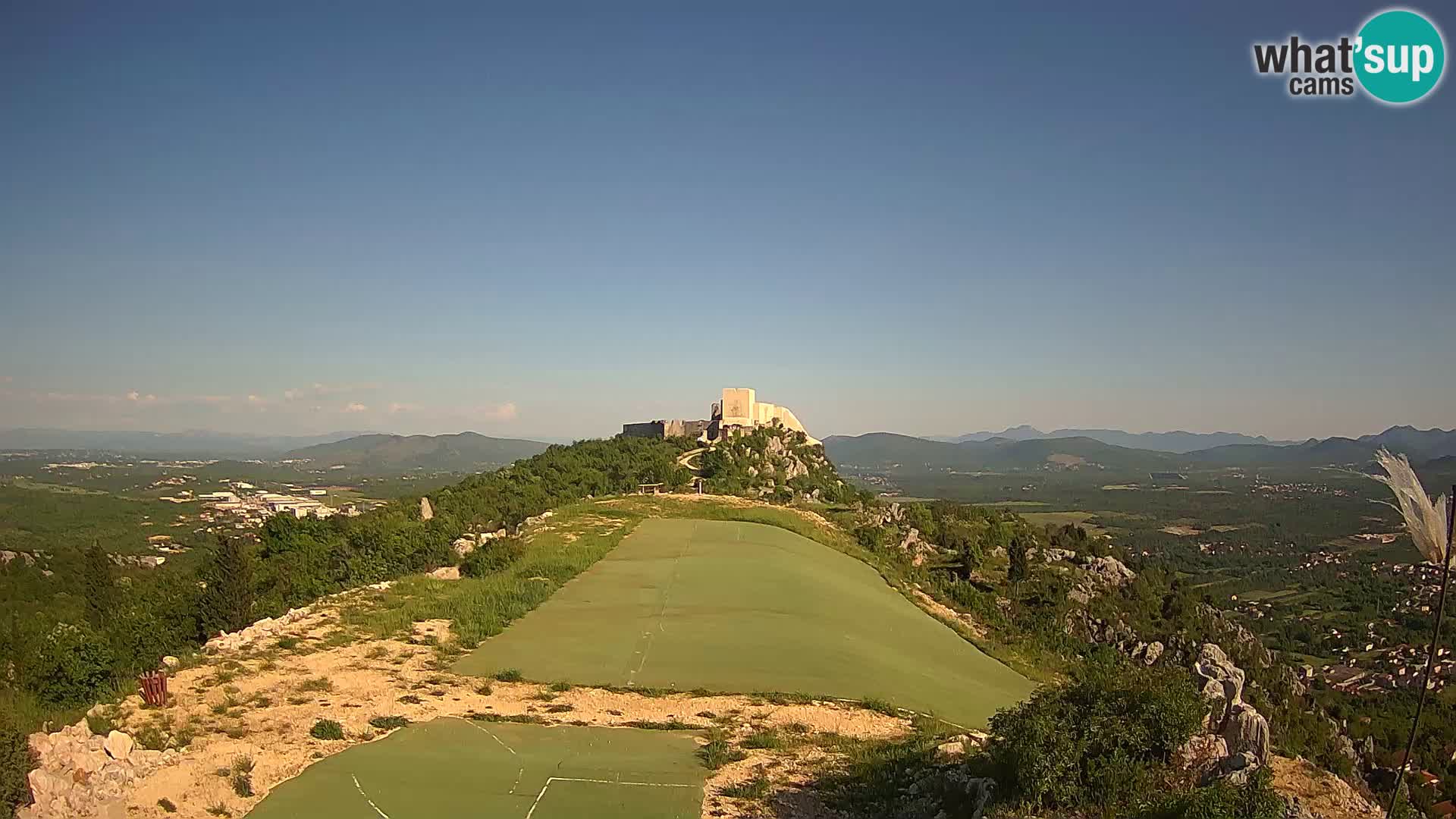 Live Webcam Paragliding airfield Ljubuški – Kula
