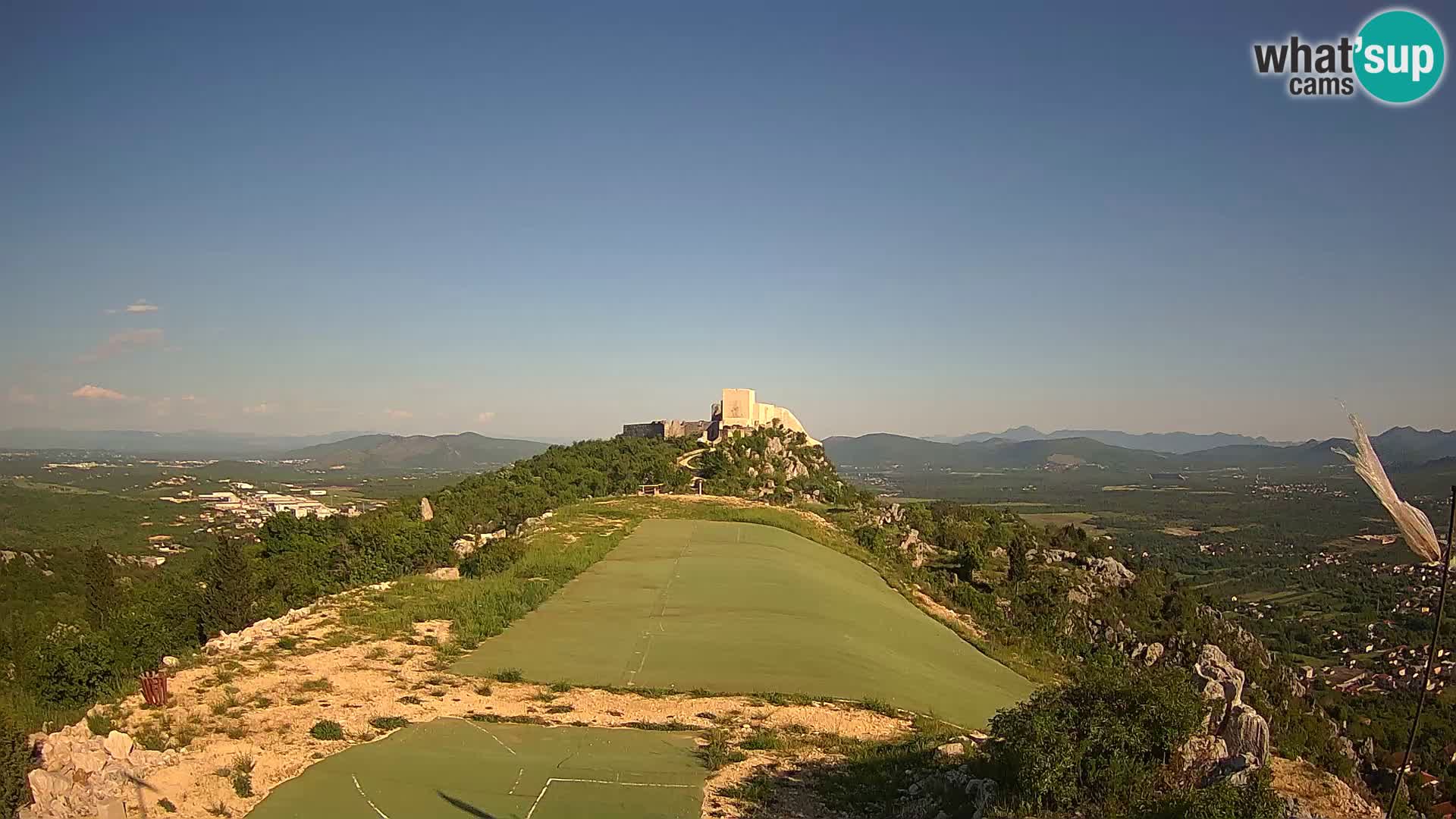 Live Webcam Paragliding airfield Ljubuški – Kula