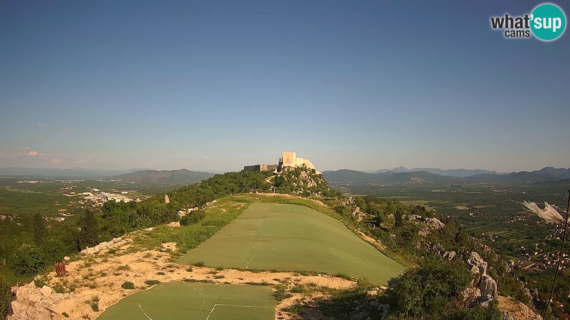 Live Webcam Paragliding airfield Ljubuški – Kula