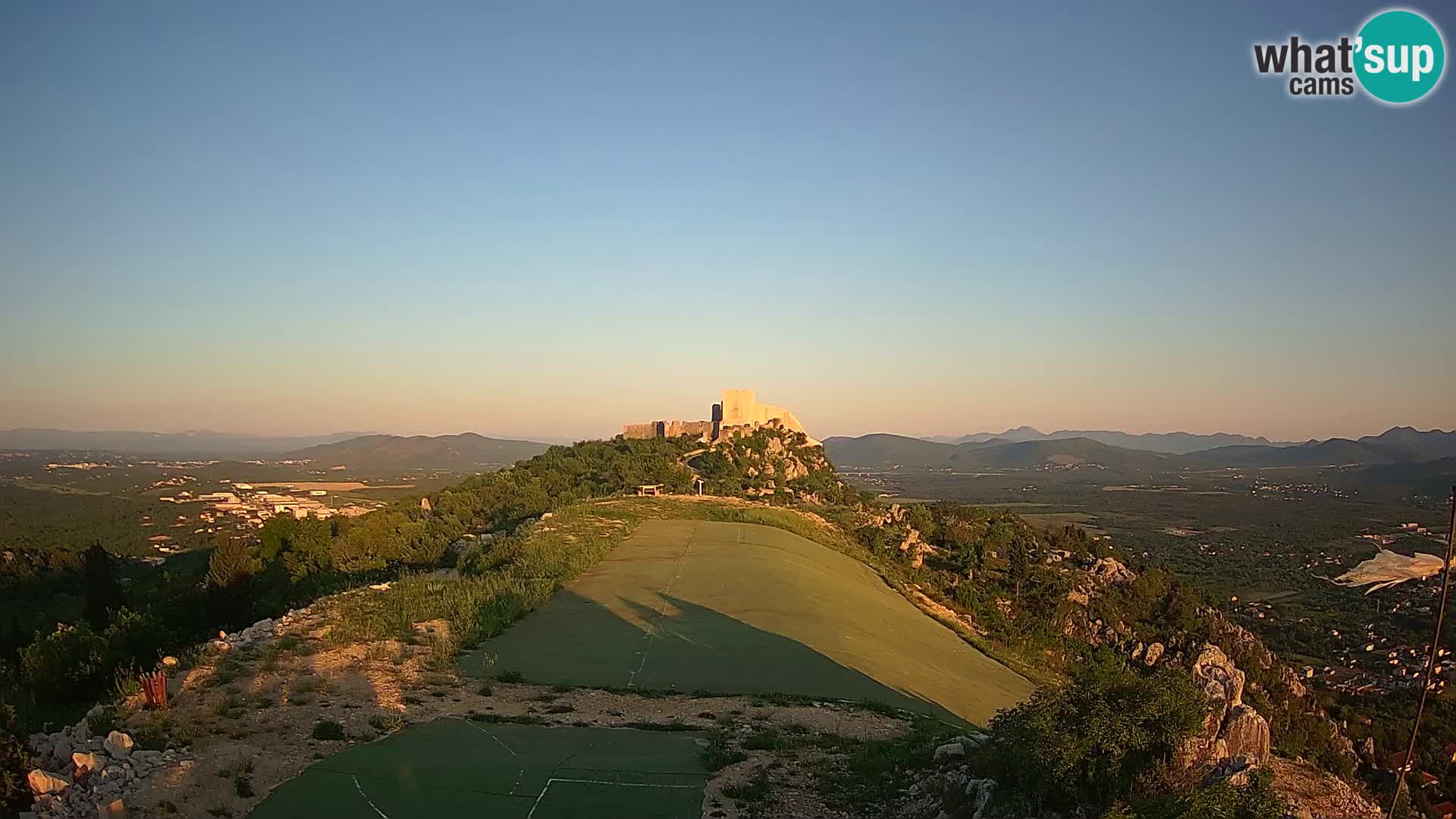 Webcam en direct aérodrome de parapente Ljubuški – Kula