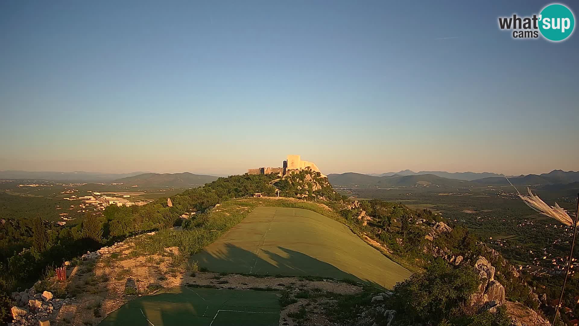 Live Webcam Paragliding airfield Ljubuški – Kula