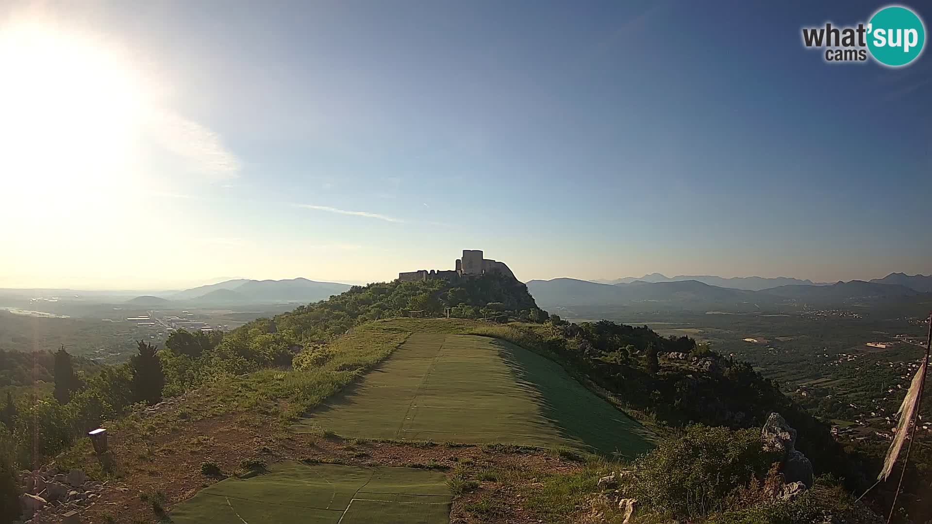 Web kamera Paragliding poletište Ljubuški – Kula