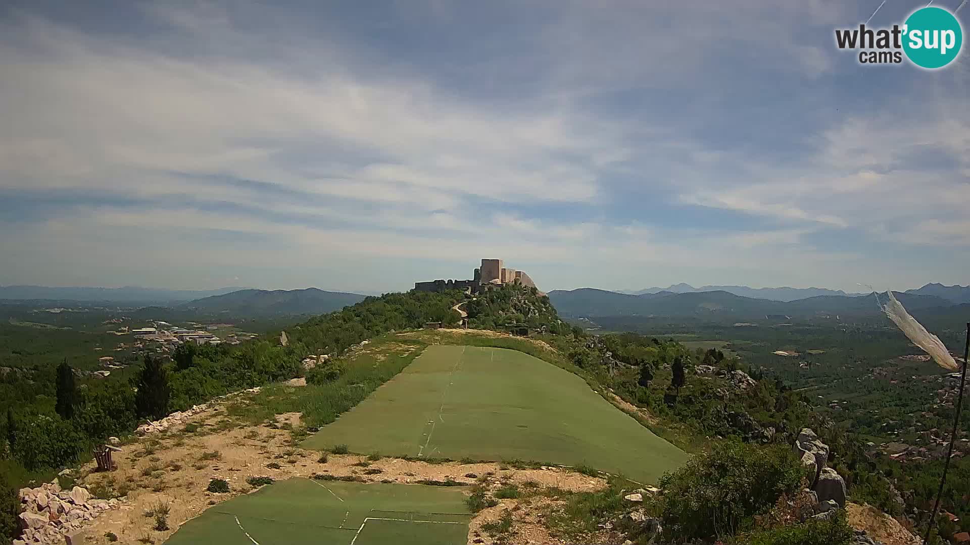 Live Webcam Campo di volo di parapendio Ljubuški – Kula