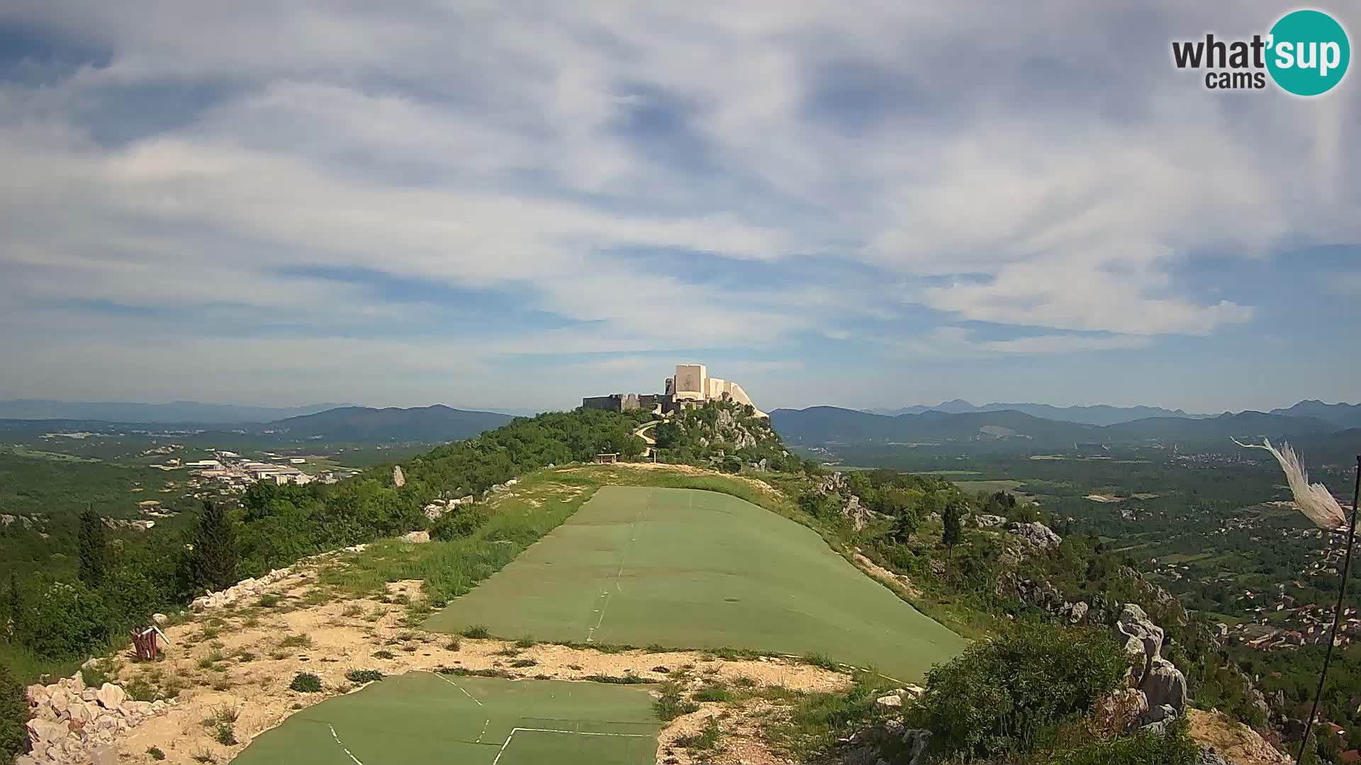 Live Webcam Paragliding airfield Ljubuški – Kula