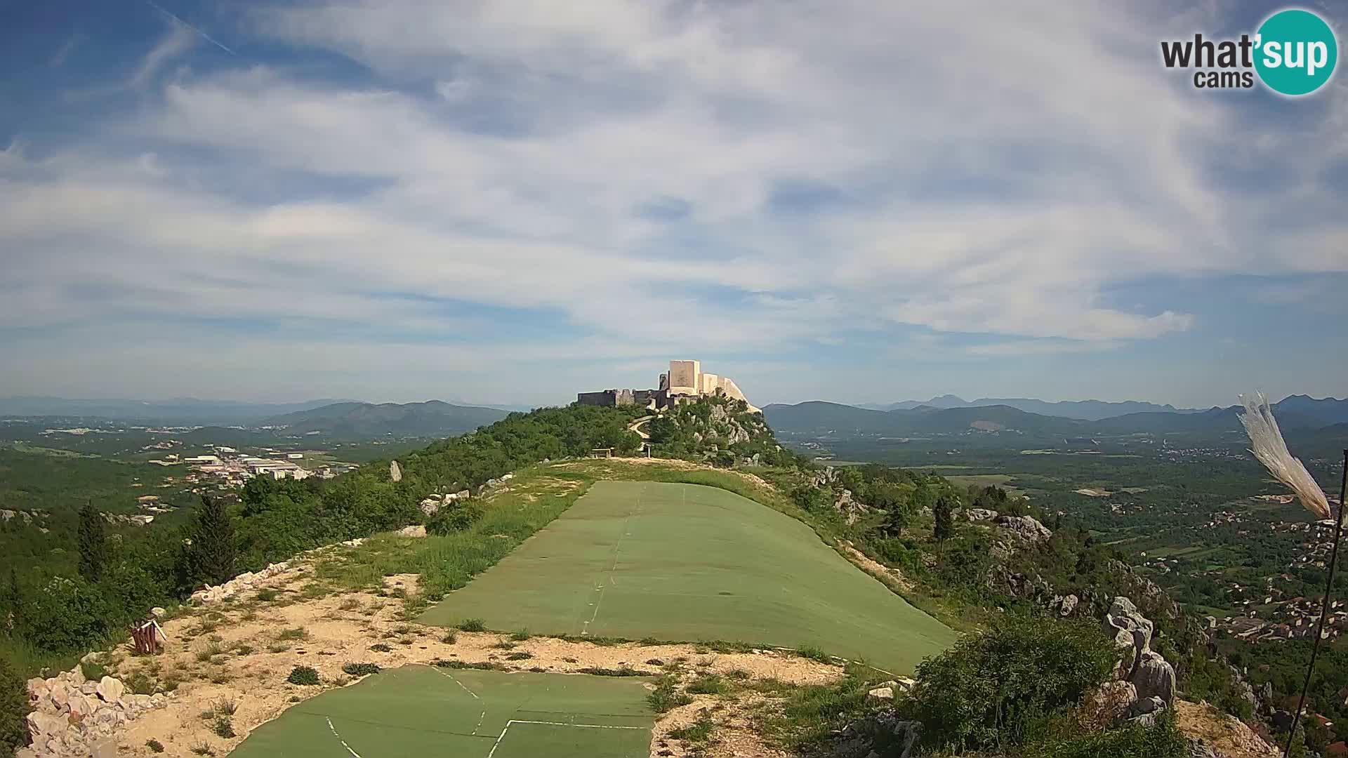 Live Webcam Paragliding airfield Ljubuški – Kula