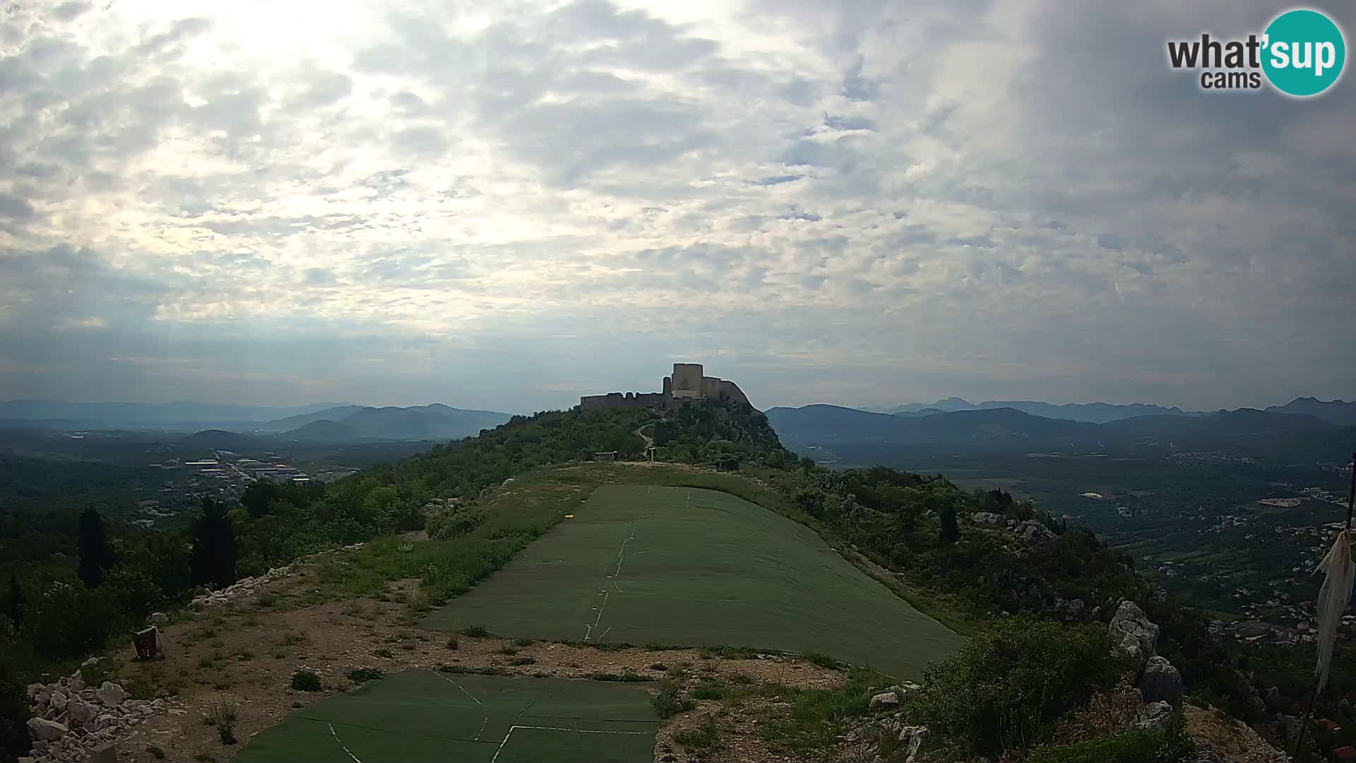 Webcam en direct aérodrome de parapente Ljubuški – Kula