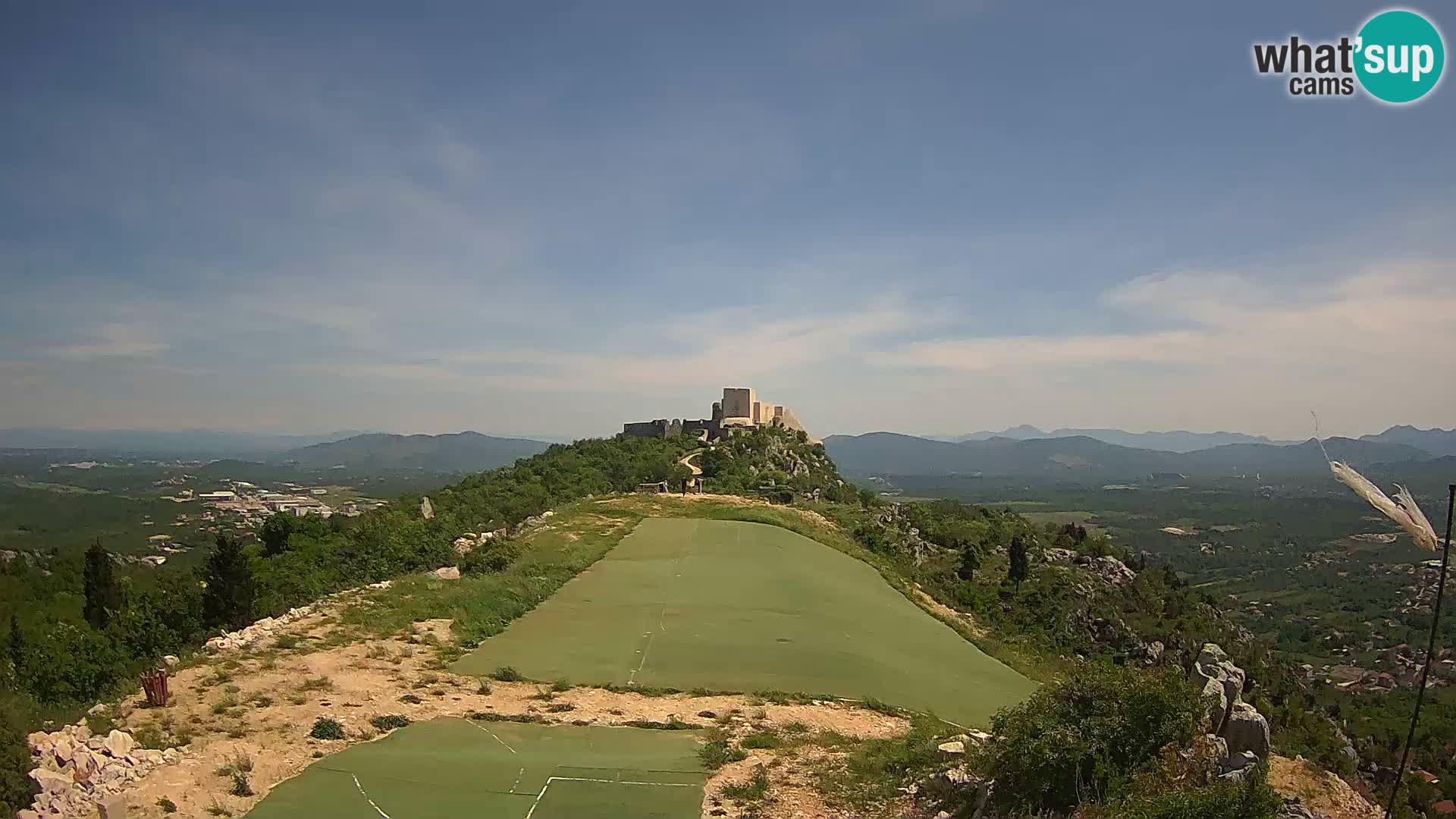 Webcam en direct aérodrome de parapente Ljubuški – Kula