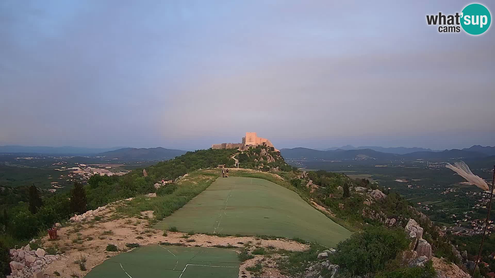 Live Webcam Campo di volo di parapendio Ljubuški – Kula