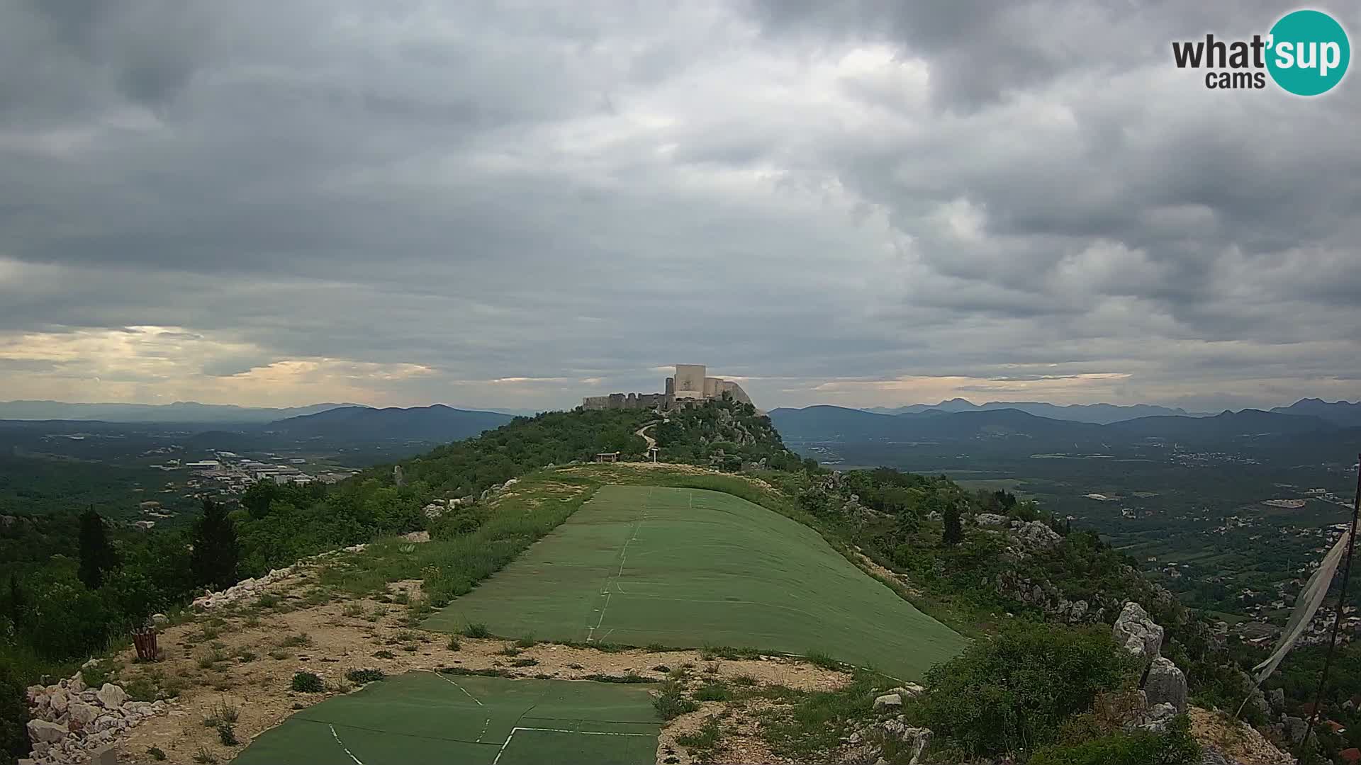 Live Webcam Paragliding airfield Ljubuški – Kula