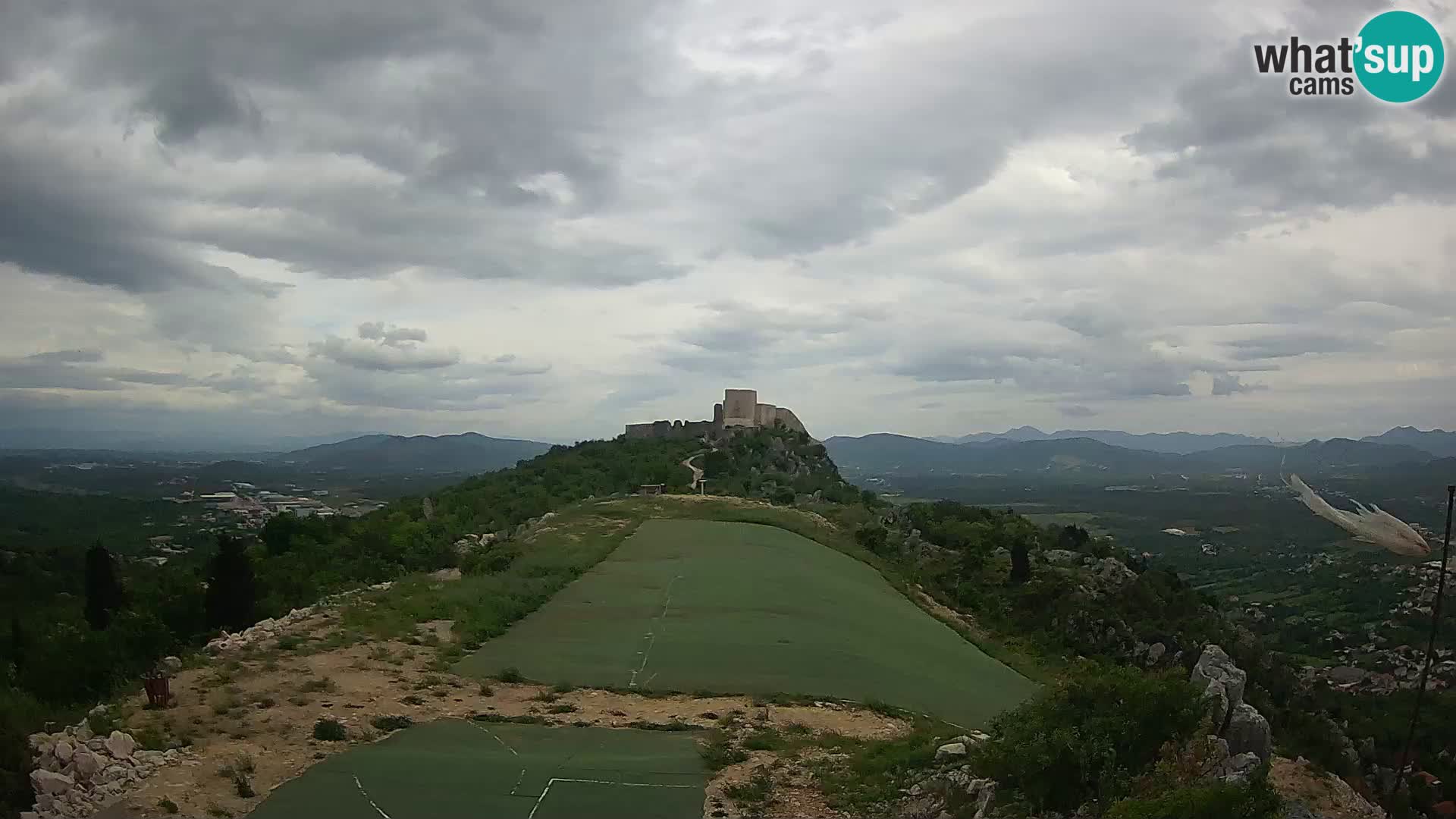 Webcam en direct aérodrome de parapente Ljubuški – Kula