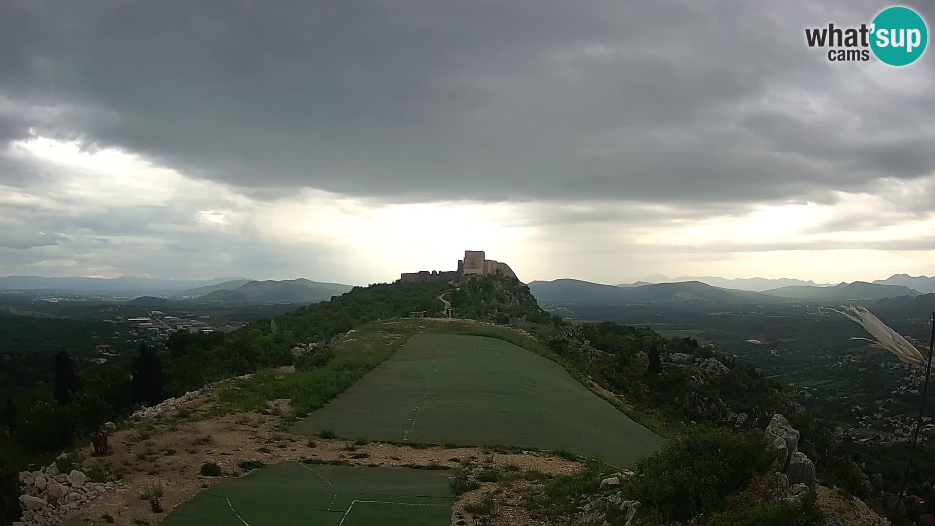 Webcam en direct aérodrome de parapente Ljubuški – Kula