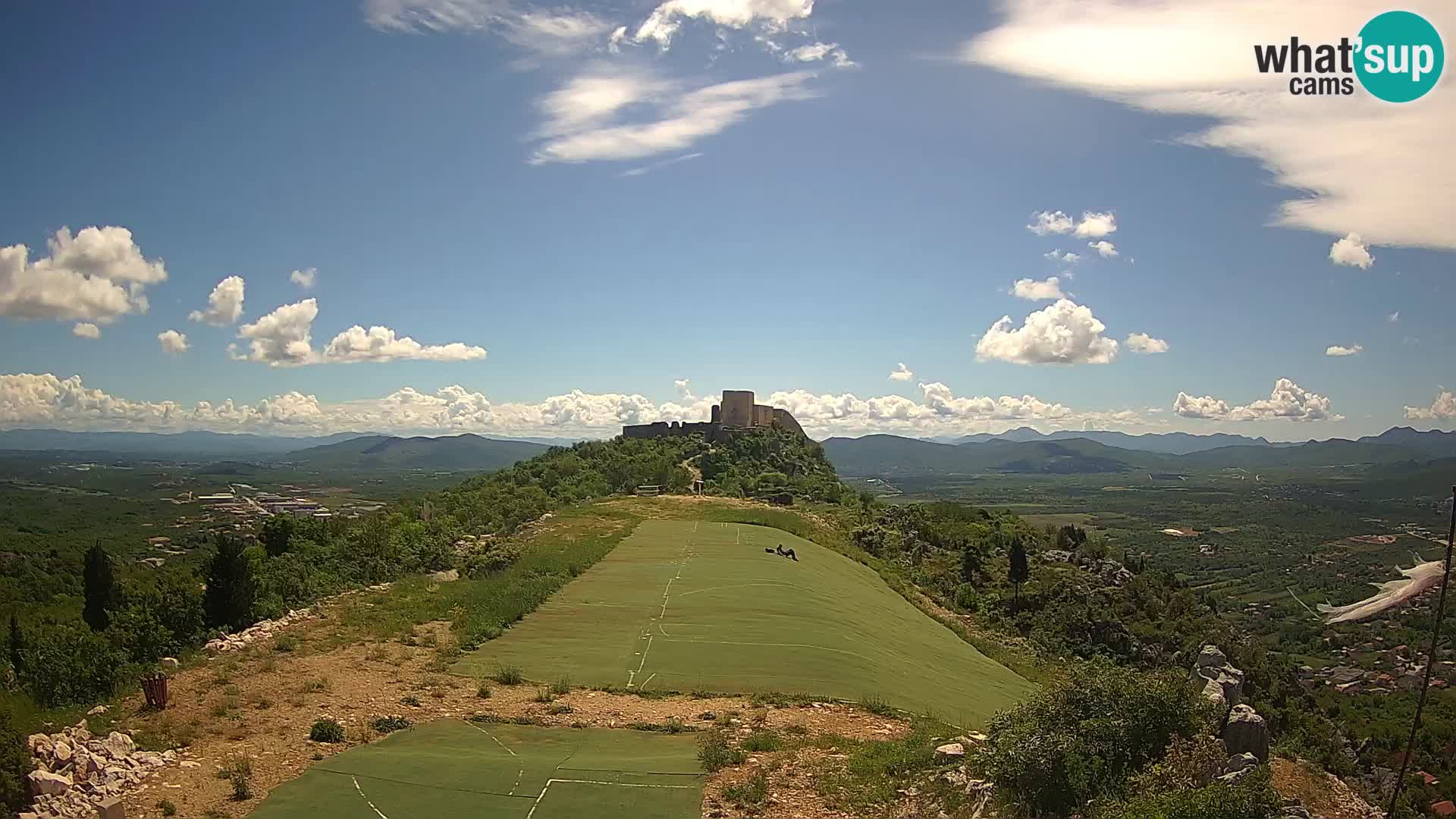 Webcam en direct aérodrome de parapente Ljubuški – Kula