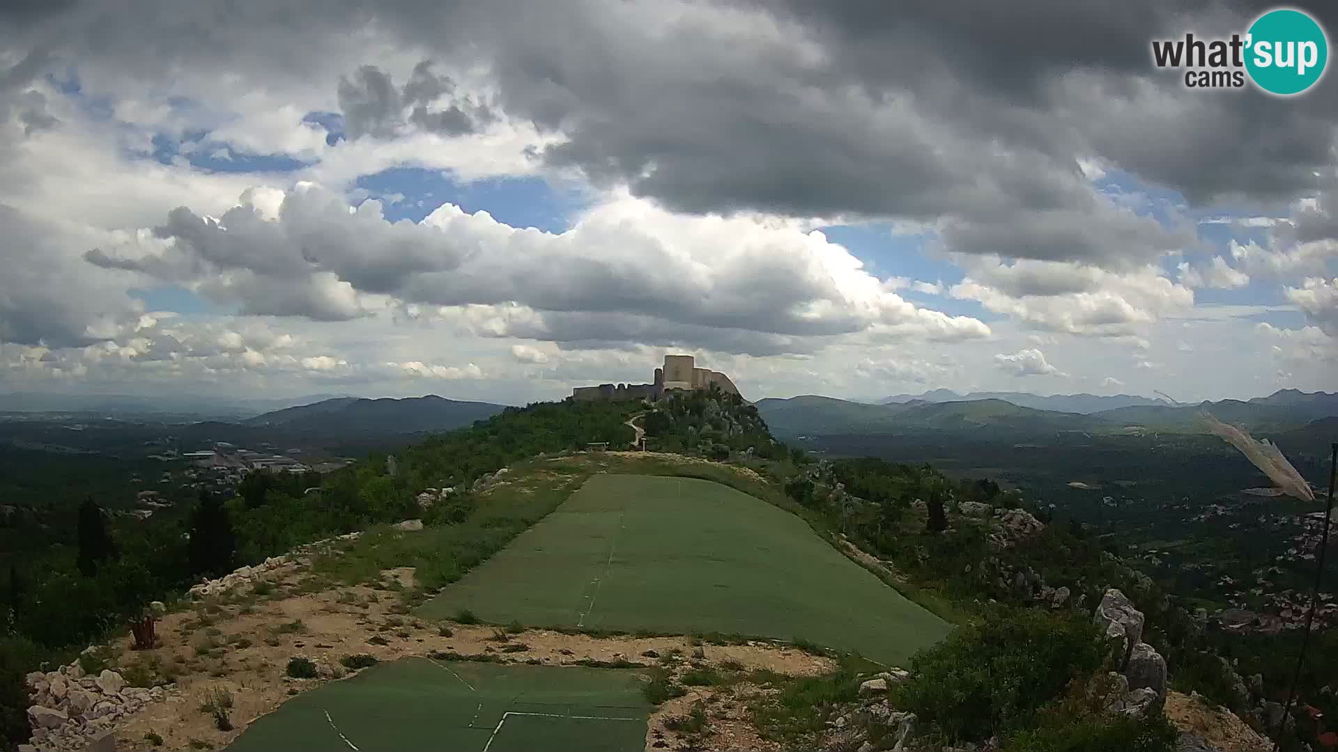 Live Webcam Paragliding airfield Ljubuški – Kula