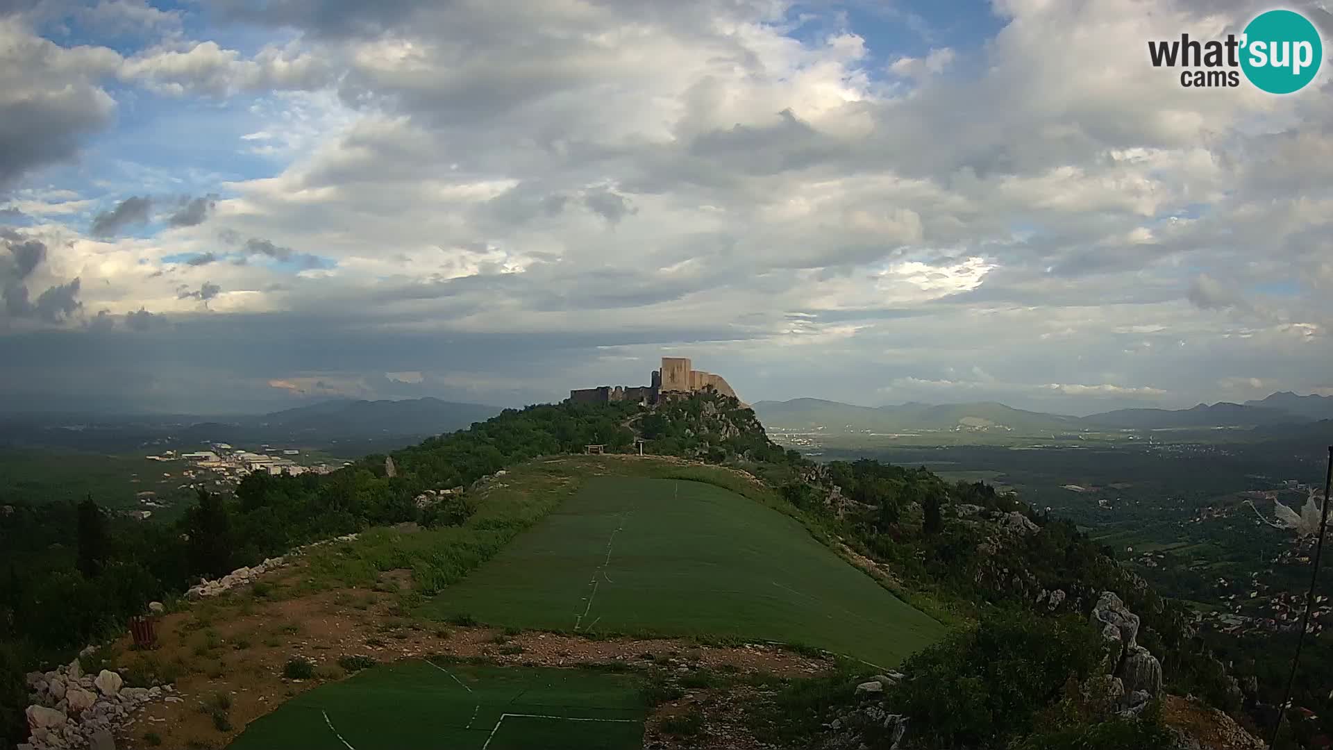 Live Webcam Campo di volo di parapendio Ljubuški – Kula