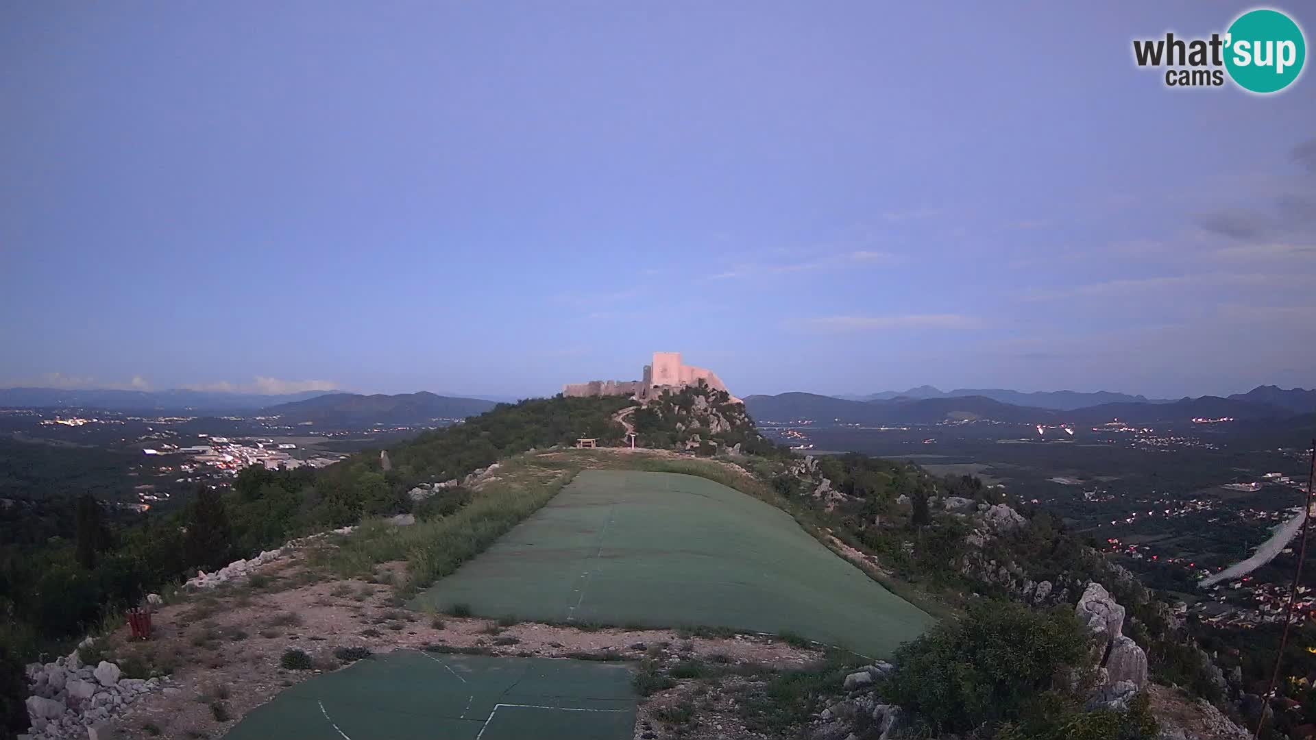 Live Webcam Campo di volo di parapendio Ljubuški – Kula