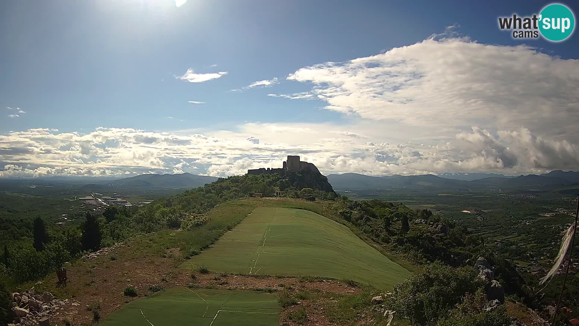 Webcam en direct aérodrome de parapente Ljubuški – Kula