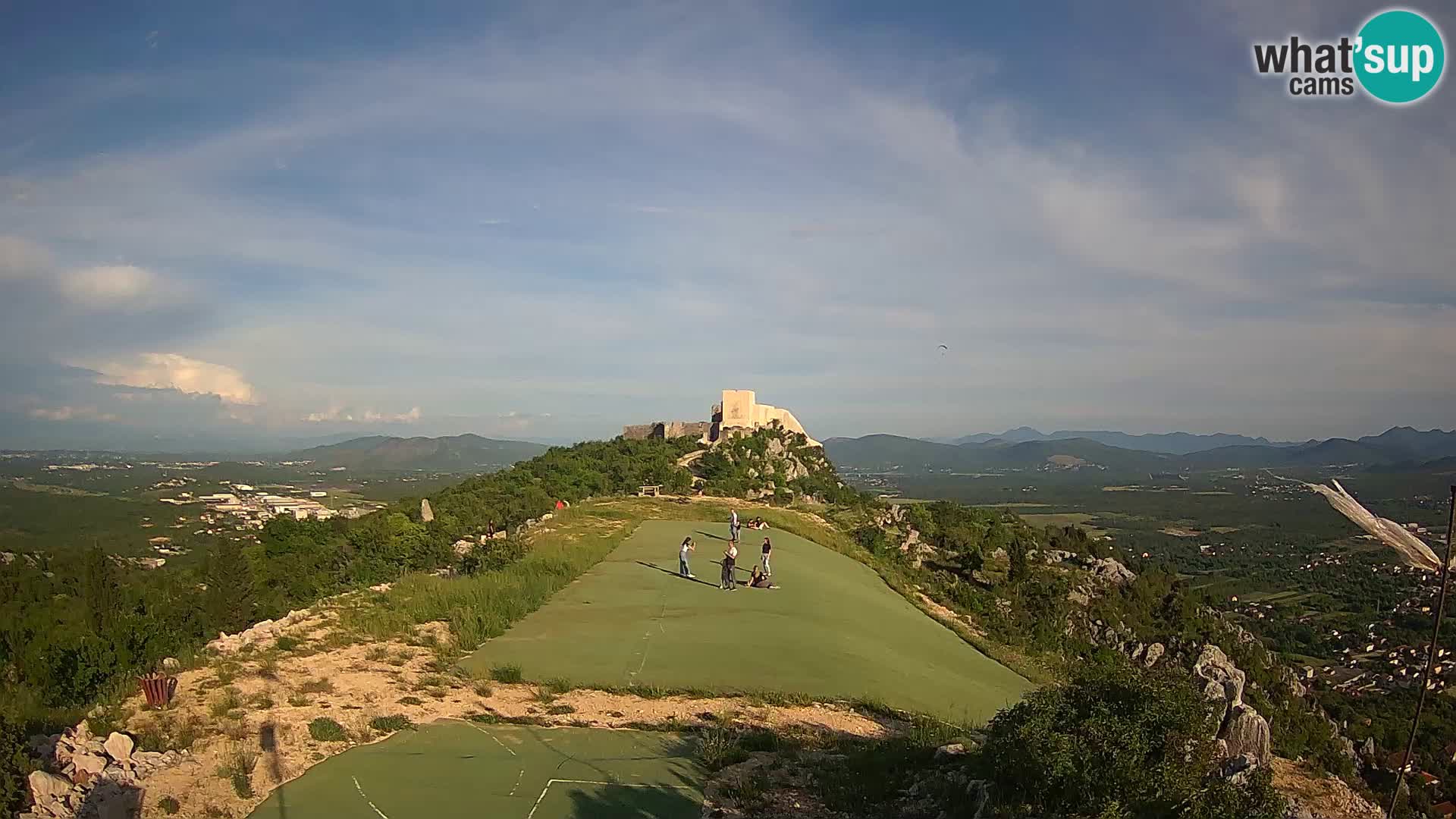 Live Webcam Campo di volo di parapendio Ljubuški – Kula