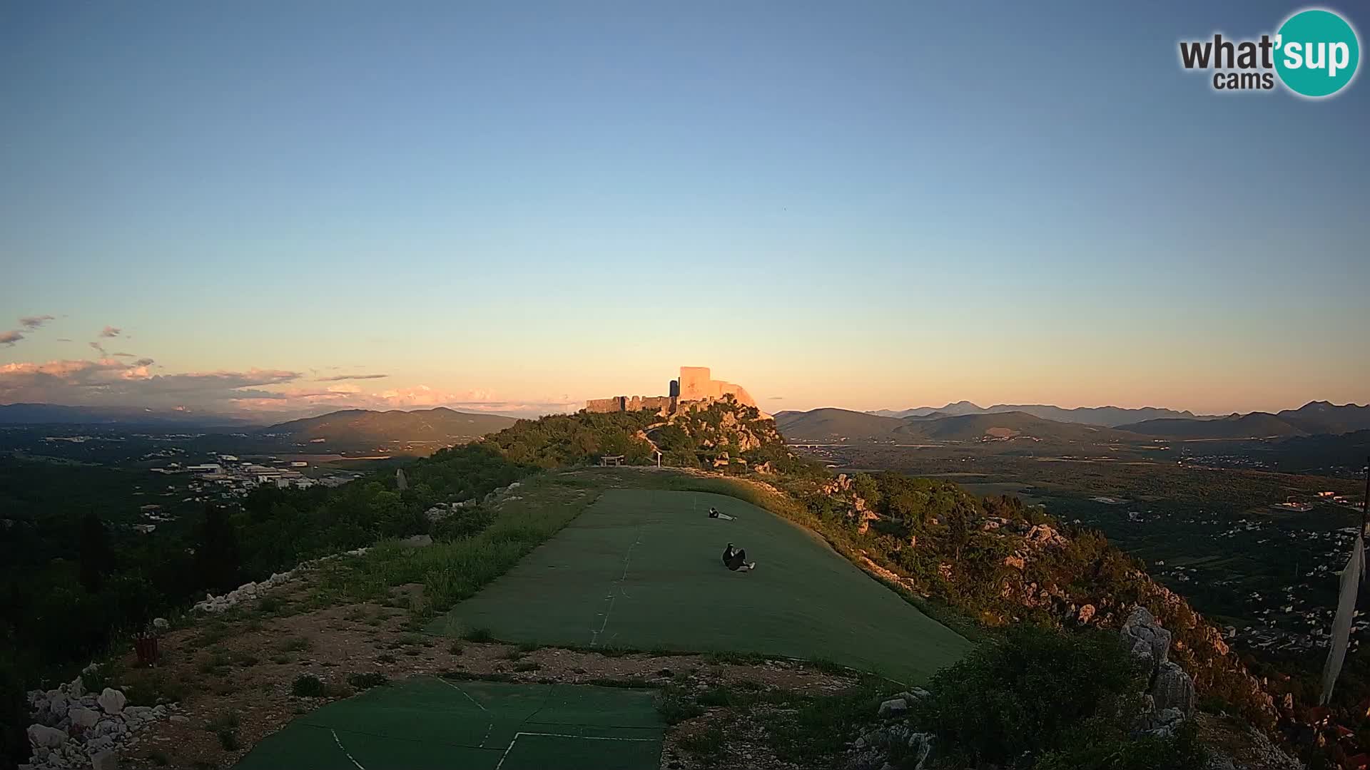 Live Webcam Campo di volo di parapendio Ljubuški – Kula
