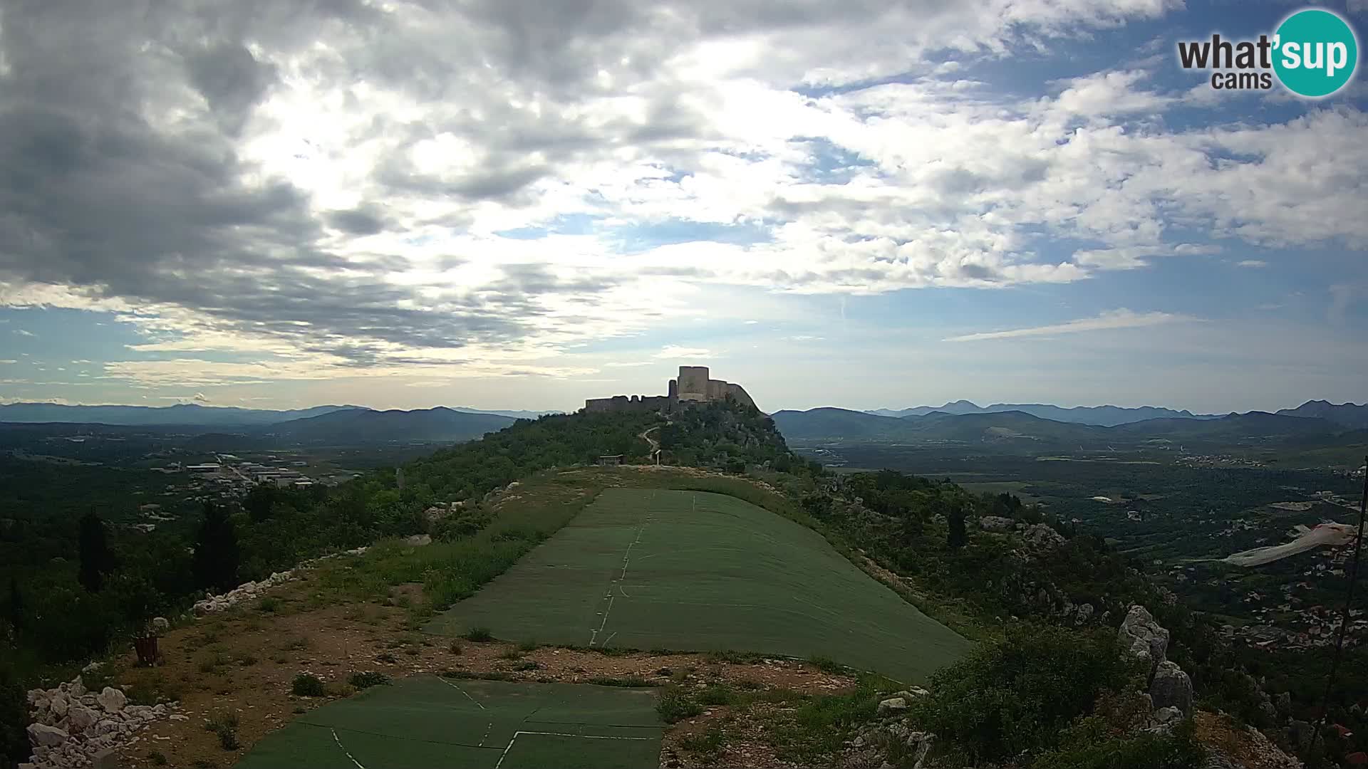 Webcam en direct aérodrome de parapente Ljubuški – Kula
