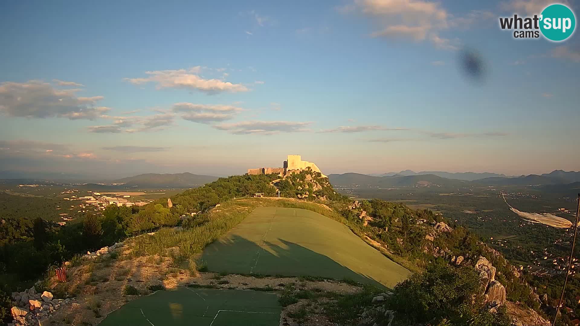 Live Webcam Campo di volo di parapendio Ljubuški – Kula
