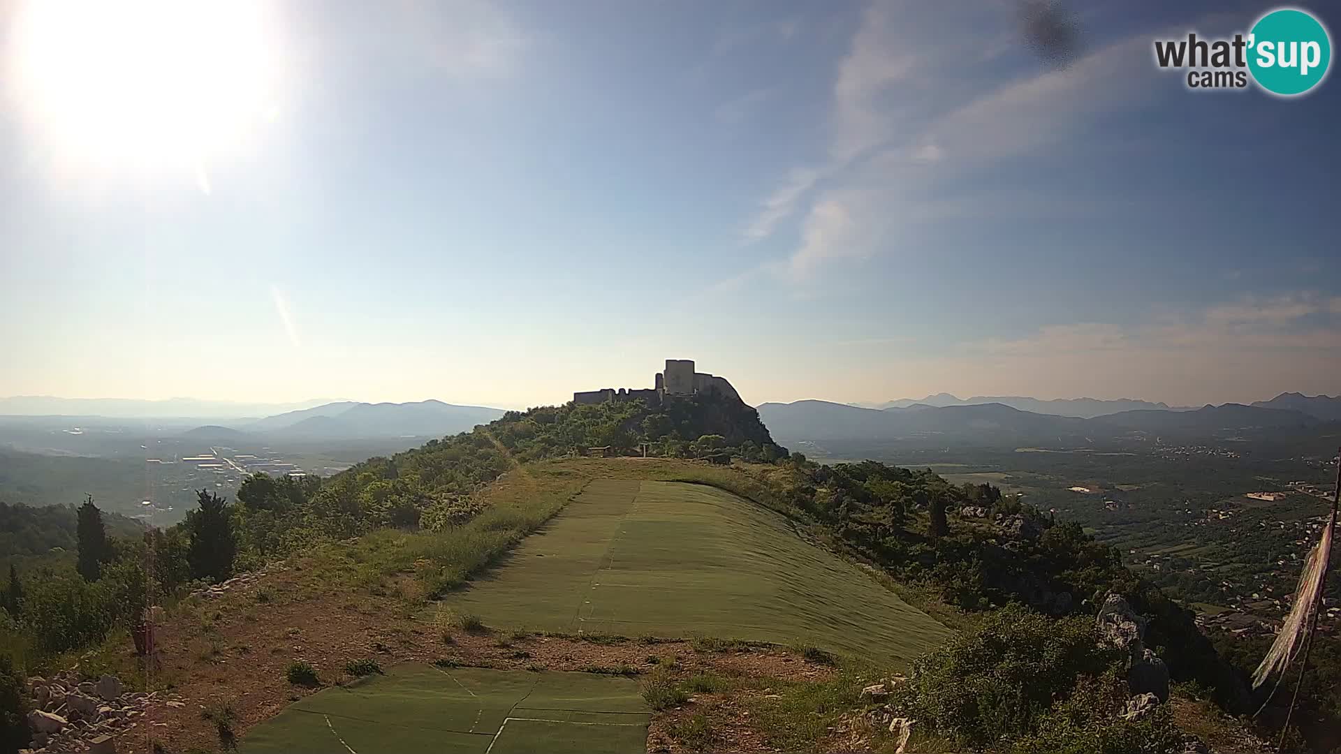 Webcam en direct aérodrome de parapente Ljubuški – Kula