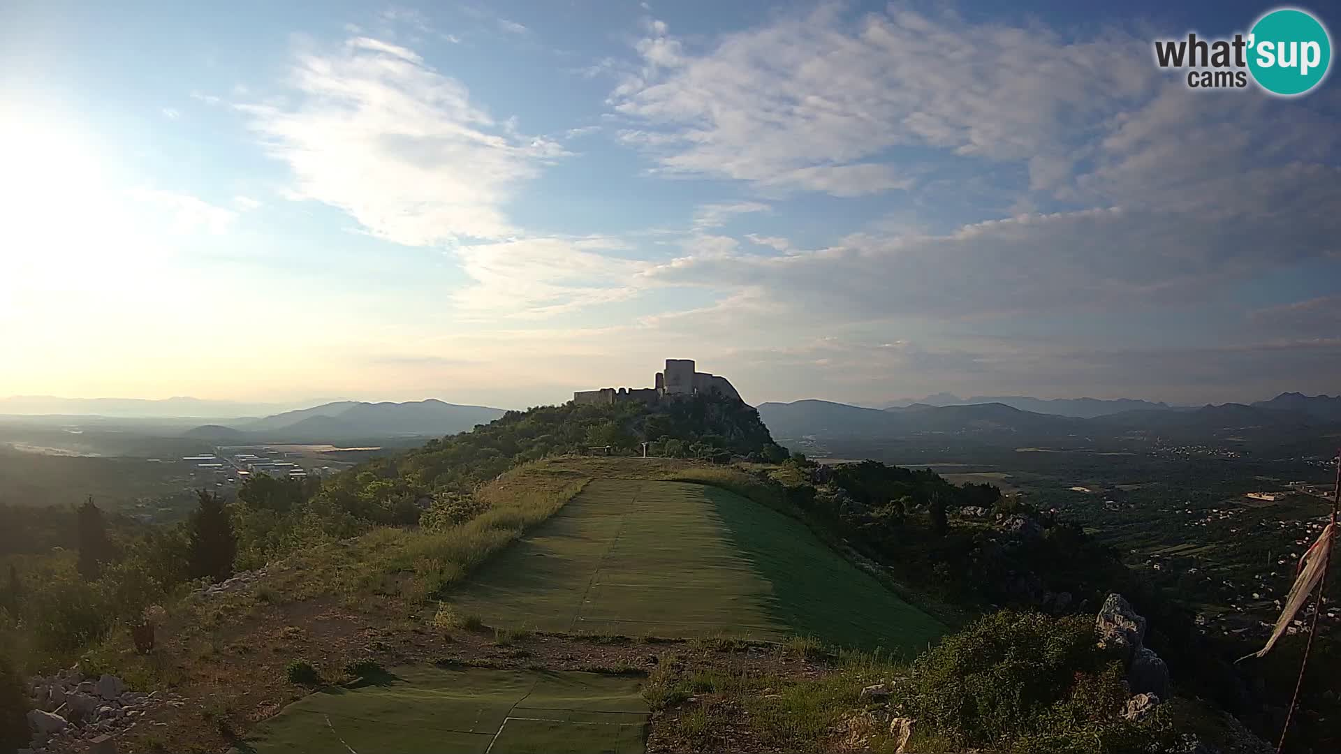 Live Webcam Campo di volo di parapendio Ljubuški – Kula