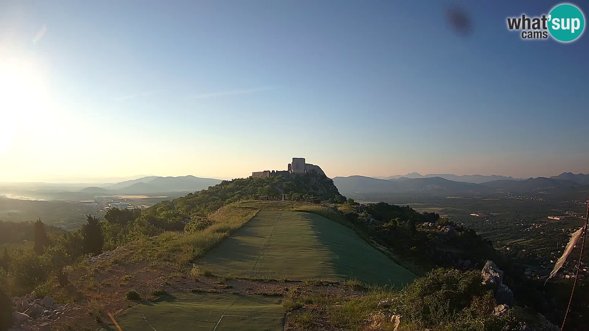 Web kamera Paragliding poletište Ljubuški – Kula