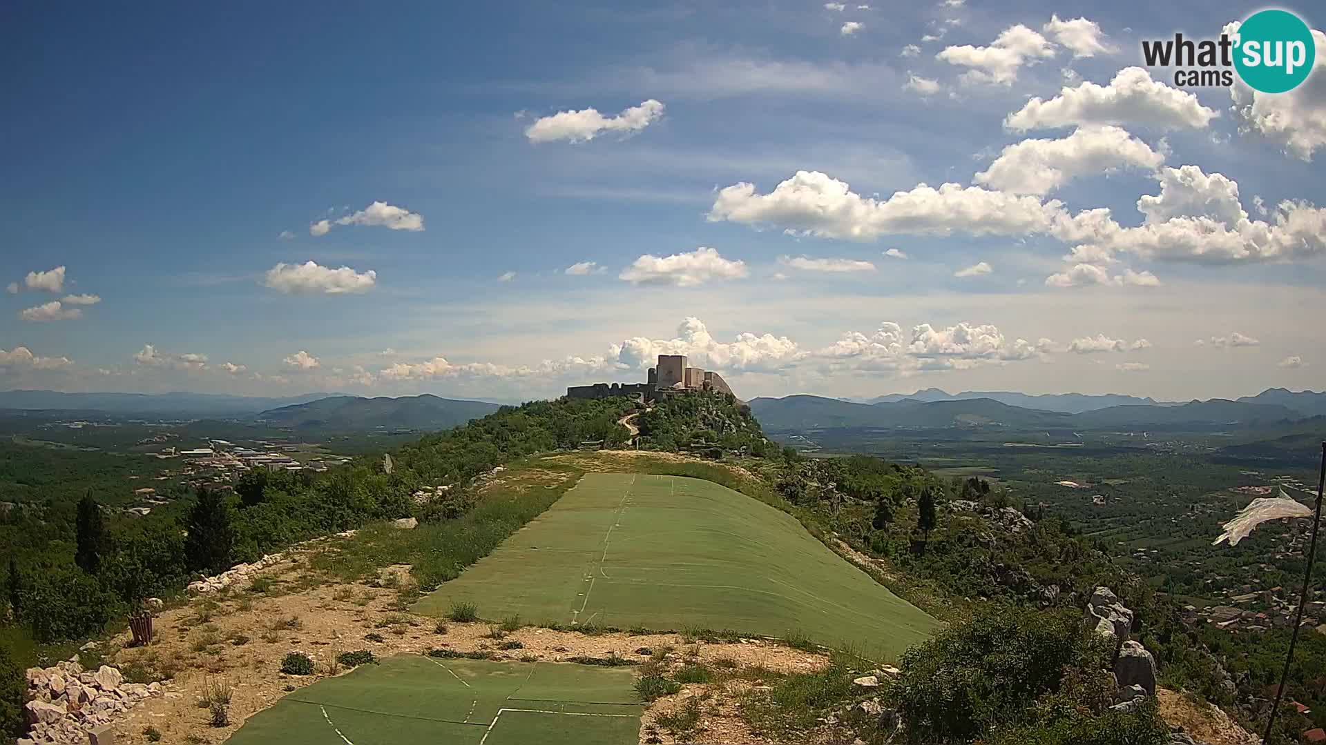 Web kamera Paragliding poletište Ljubuški – Kula