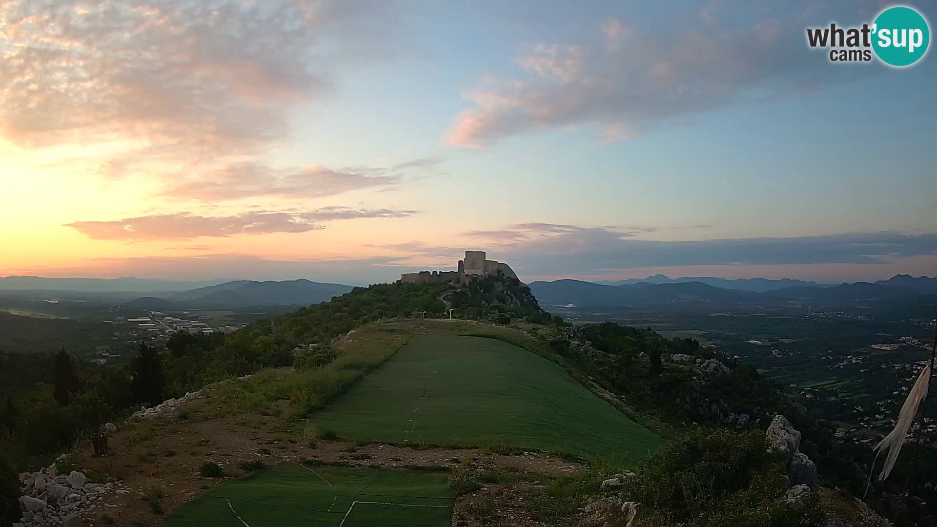 Webcam en direct aérodrome de parapente Ljubuški – Kula