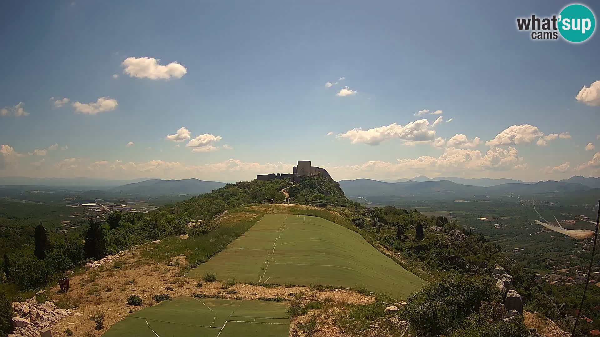 Live Webcam Paragliding airfield Ljubuški – Kula