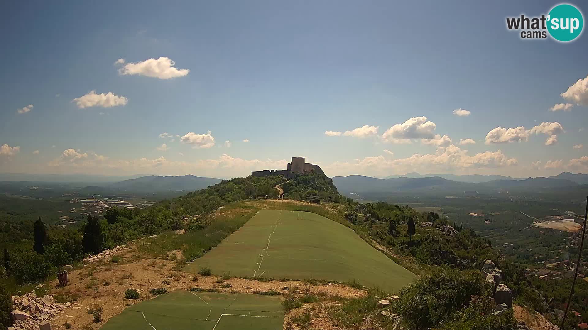 Live Webcam Paragliding airfield Ljubuški – Kula