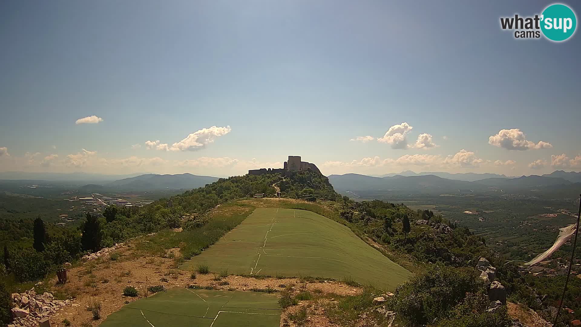 Webcam en direct aérodrome de parapente Ljubuški – Kula