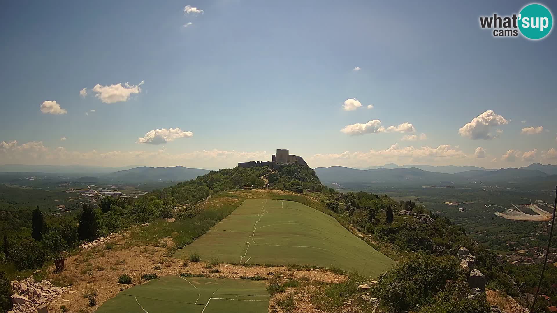 Live Webcam Paragliding airfield Ljubuški – Kula