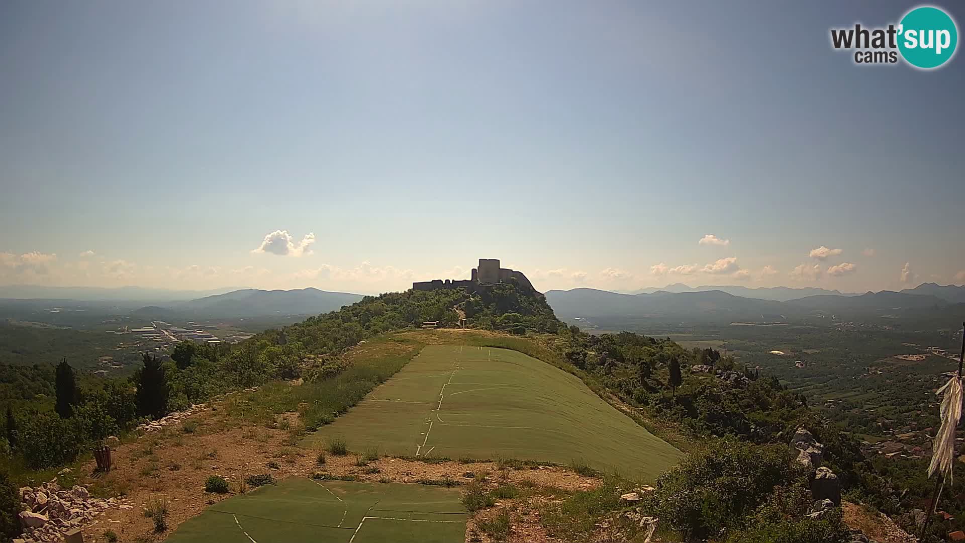 Live Webcam Paragliding airfield Ljubuški – Kula