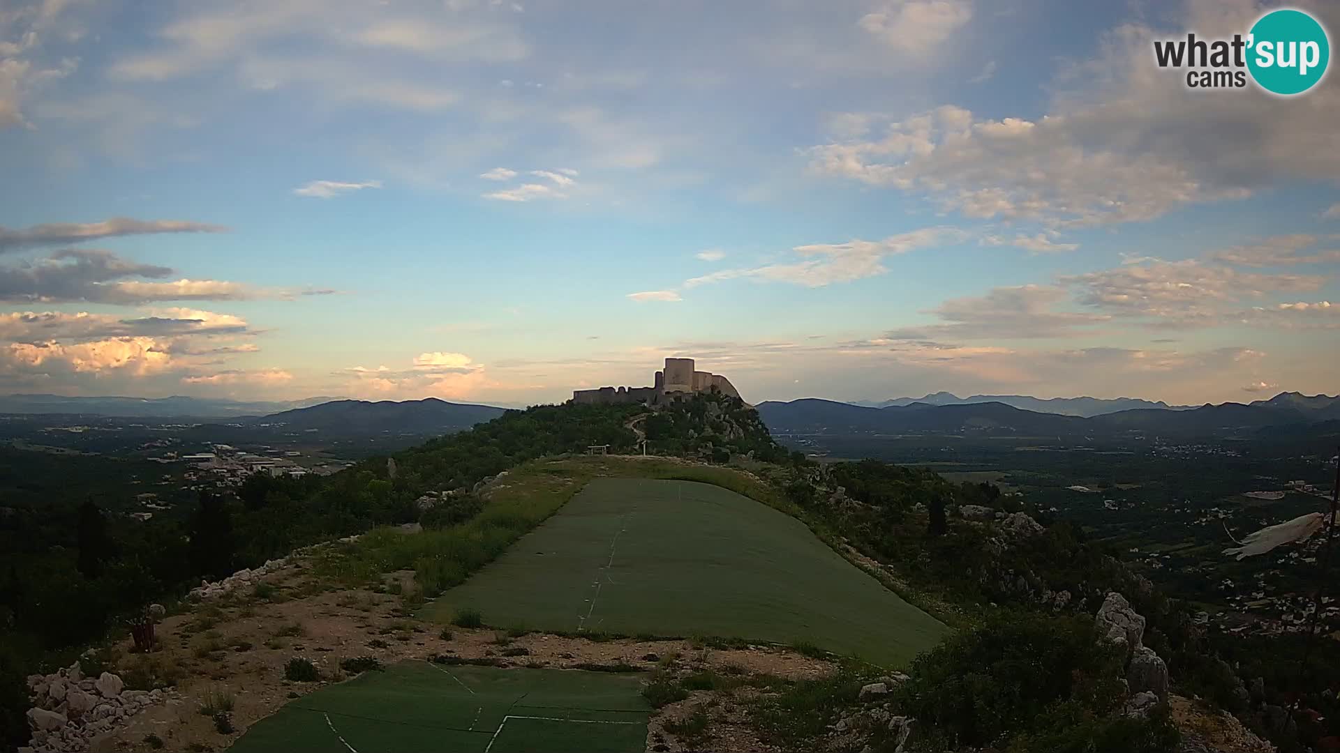 Webcam en direct aérodrome de parapente Ljubuški – Kula