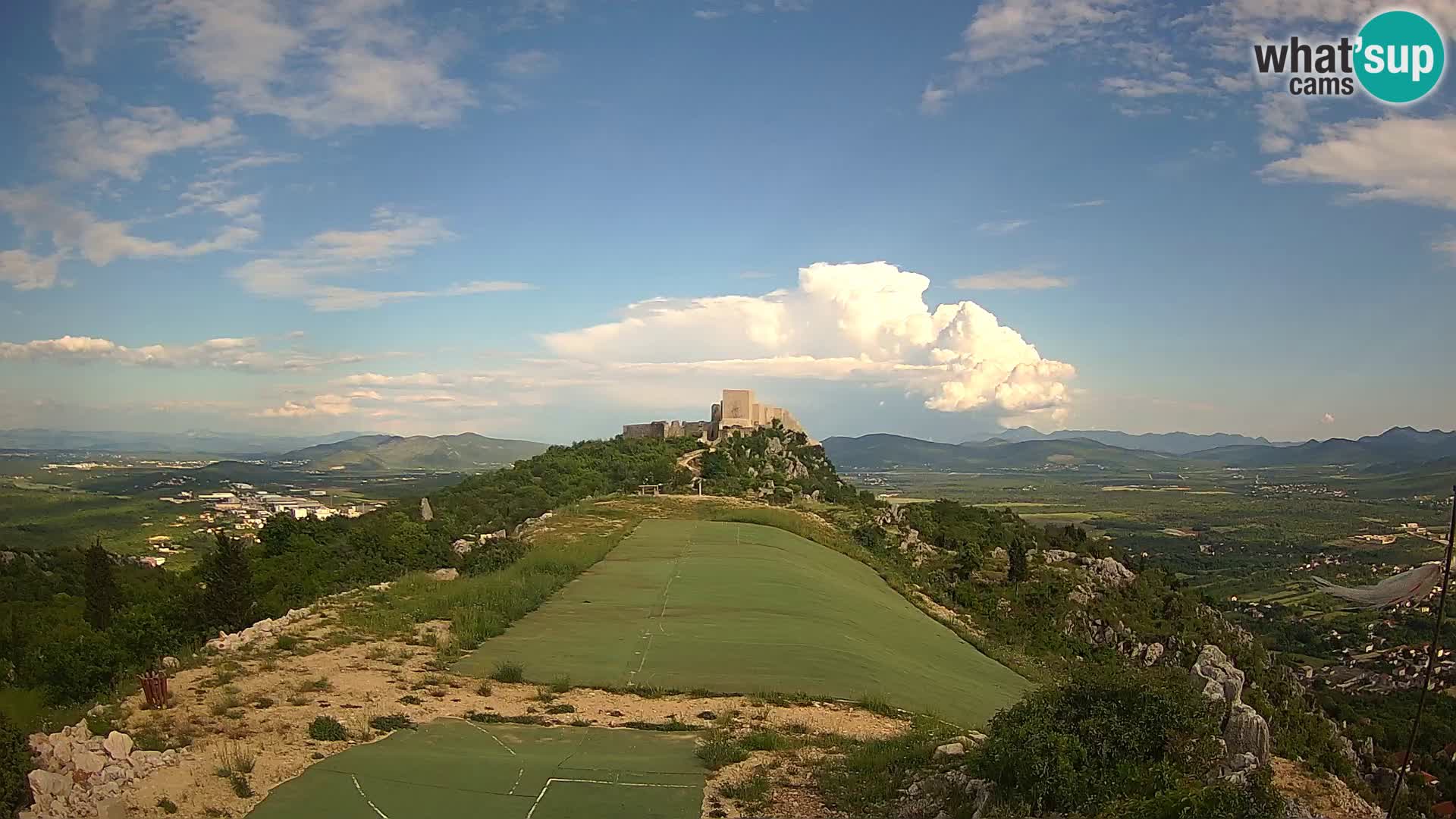 Web kamera Paragliding poletište Ljubuški – Kula