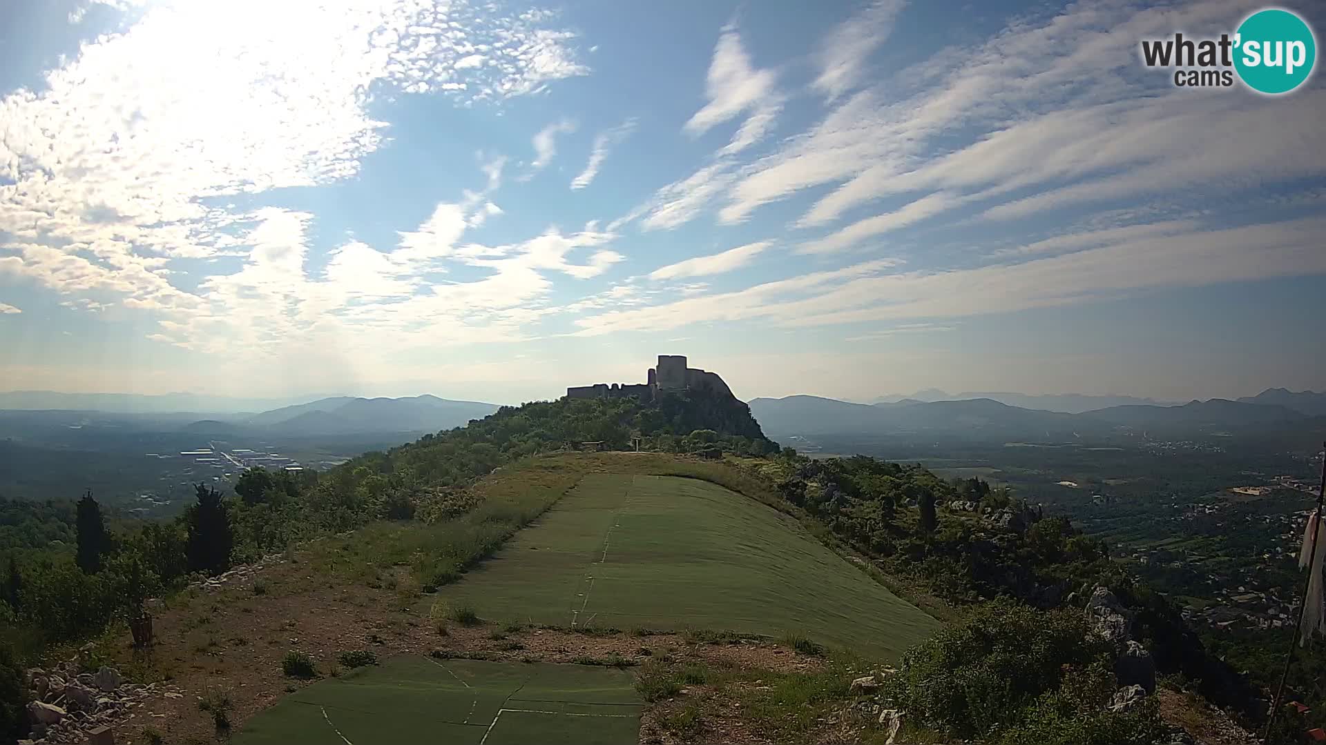 Live Webcam Campo di volo di parapendio Ljubuški – Kula
