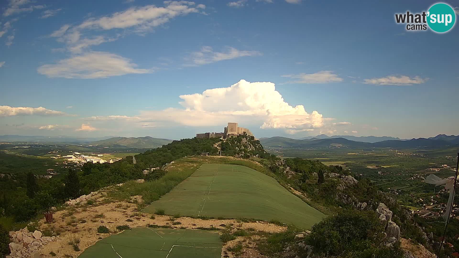 Web kamera Paragliding poletište Ljubuški – Kula