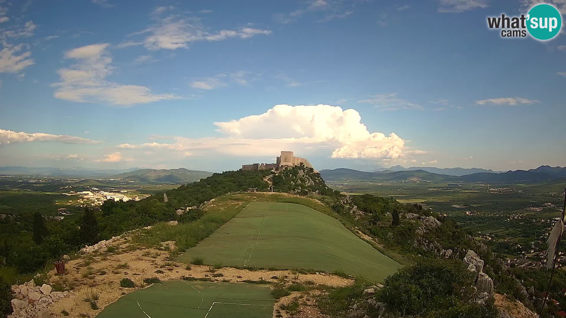 Live Webcam Paragliding airfield Ljubuški – Kula