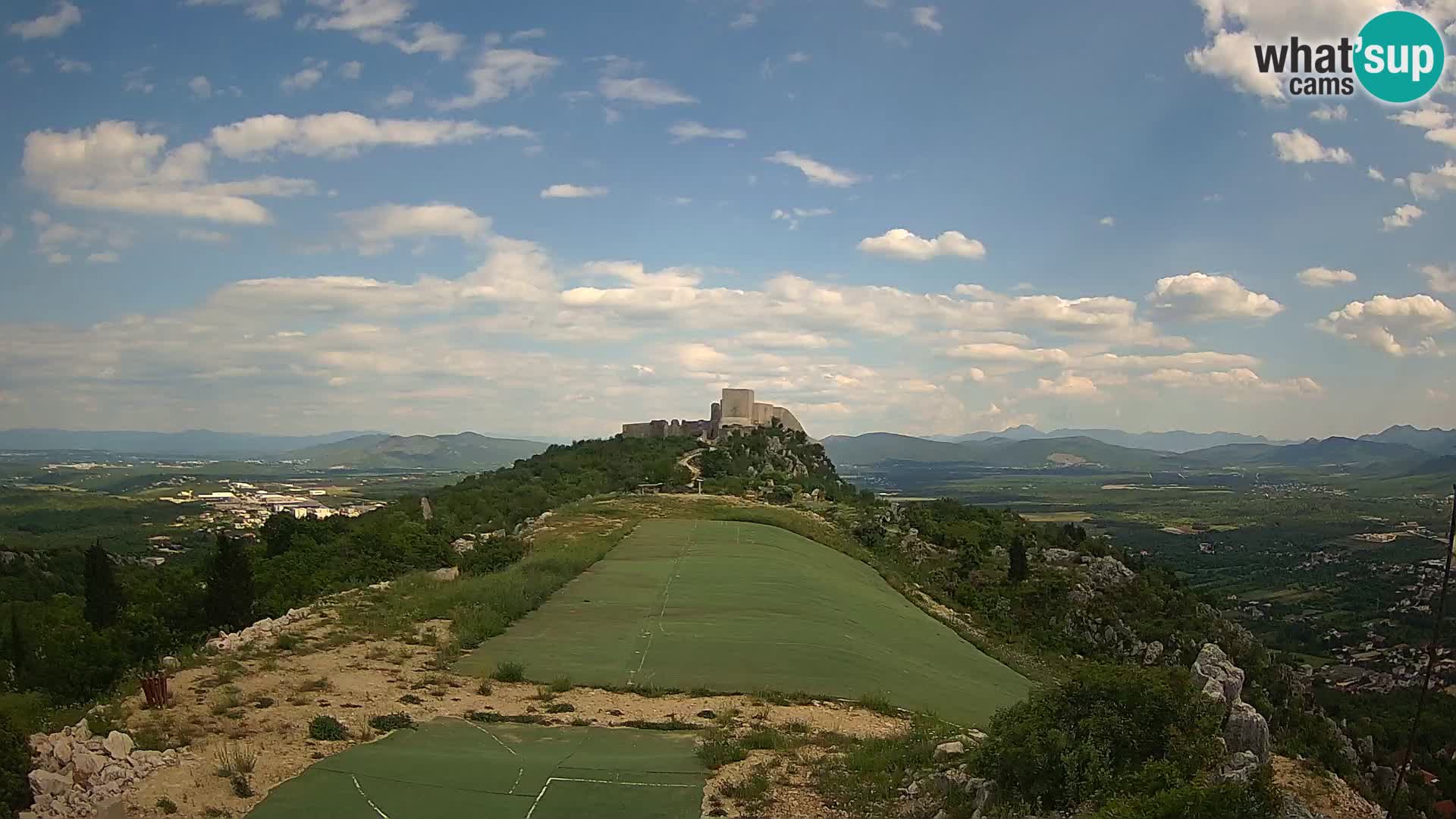 Live Webcam Paragliding airfield Ljubuški – Kula