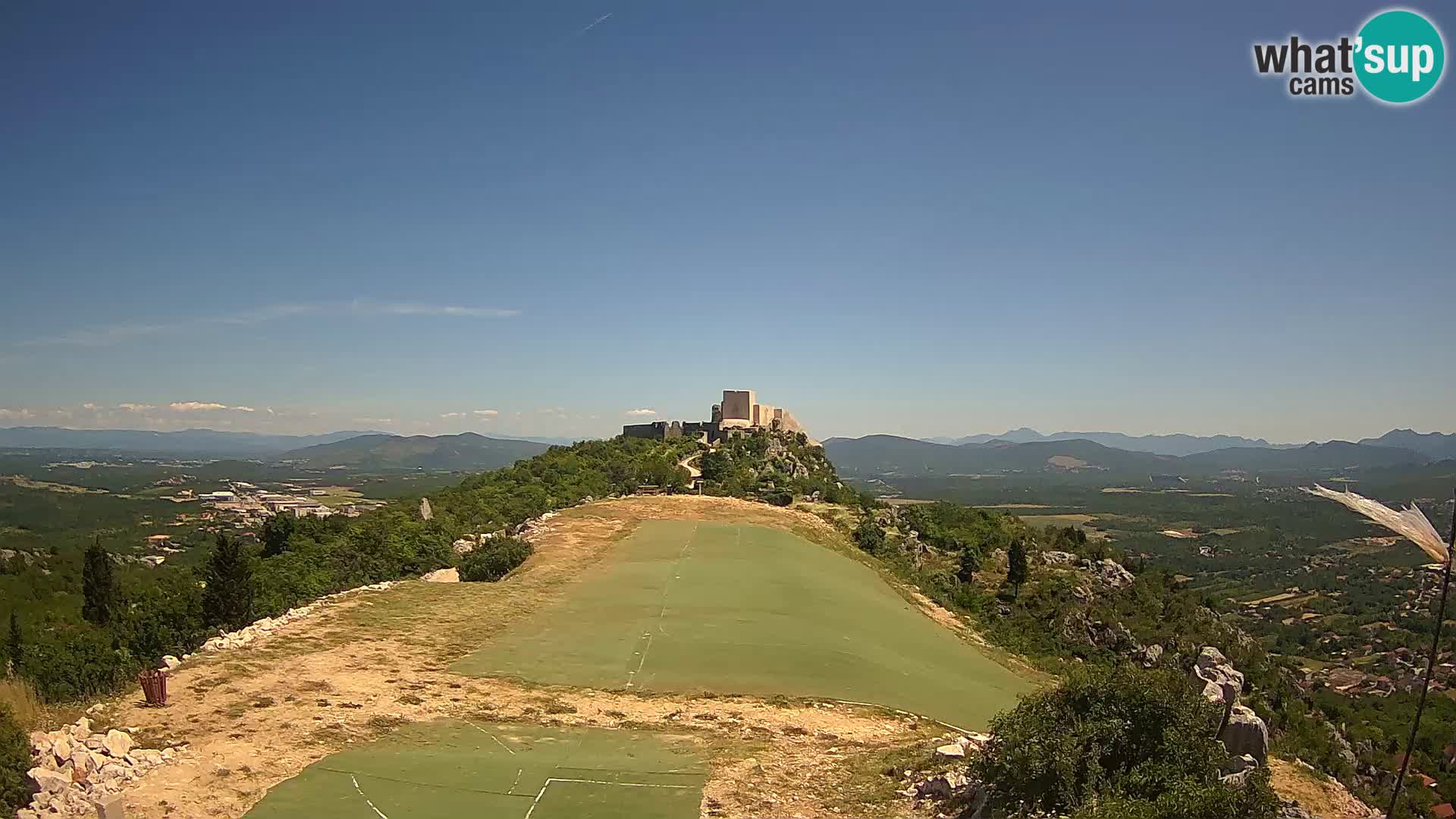 Live Webcam Paragliding airfield Ljubuški – Kula