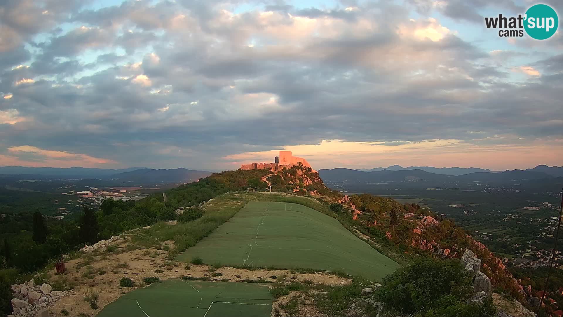 Webcam en direct aérodrome de parapente Ljubuški – Kula