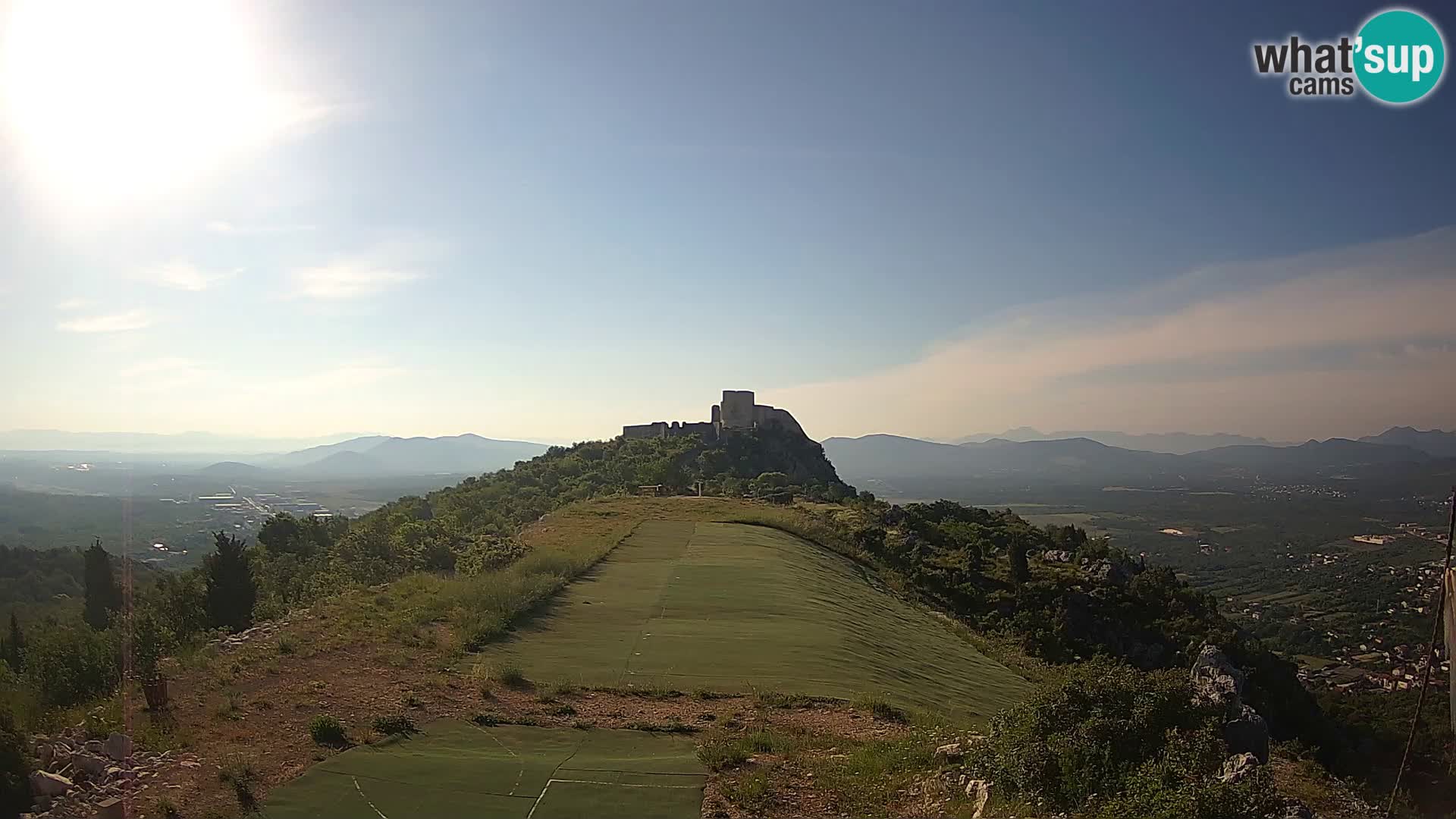 Live Webcam Paragliding airfield Ljubuški – Kula