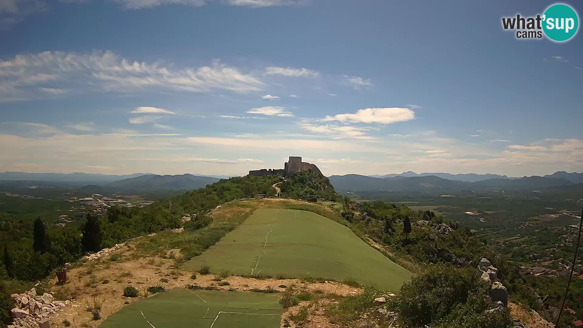 Live Webcam Campo di volo di parapendio Ljubuški – Kula