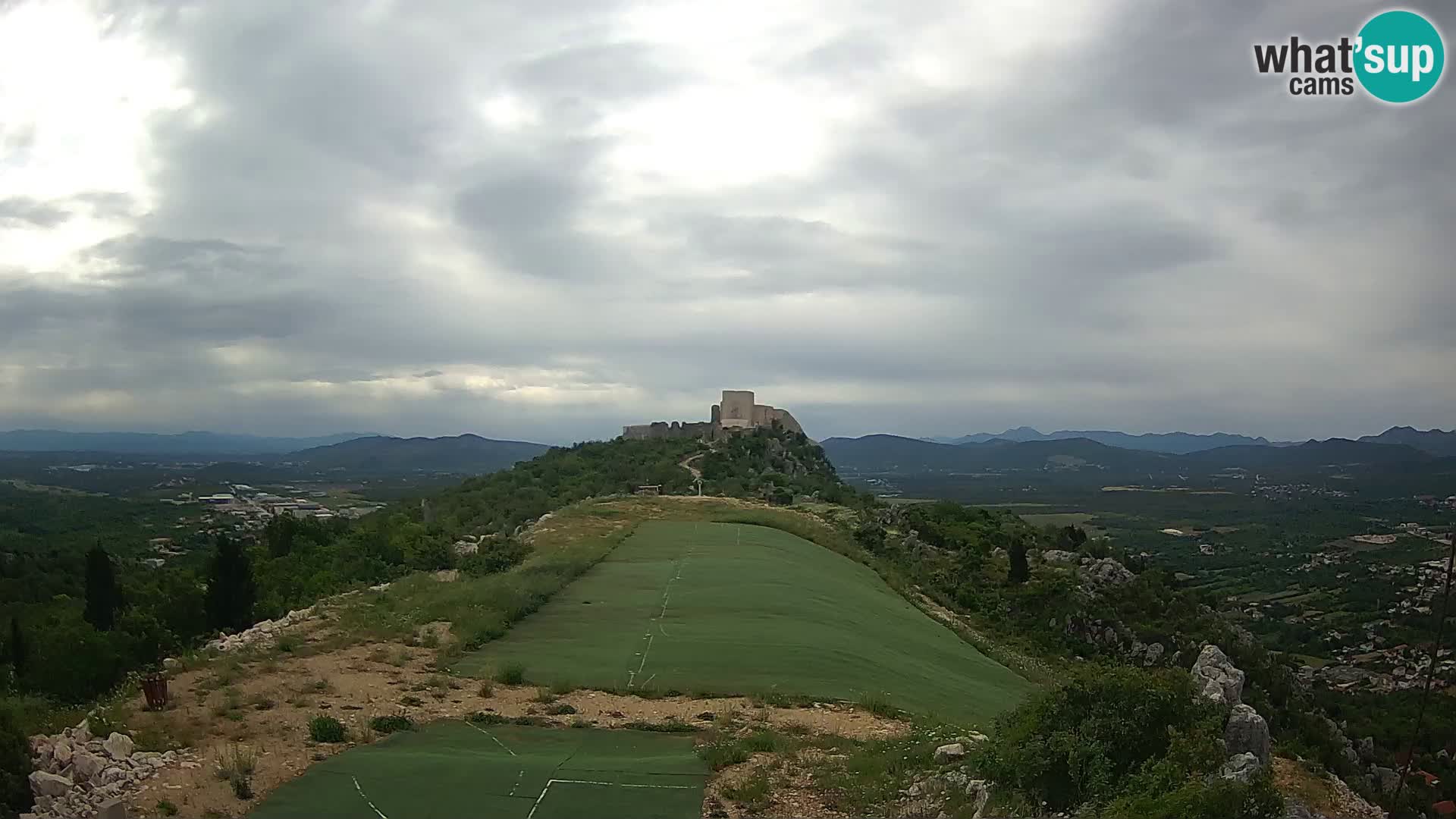 Live Webcam Campo di volo di parapendio Ljubuški – Kula