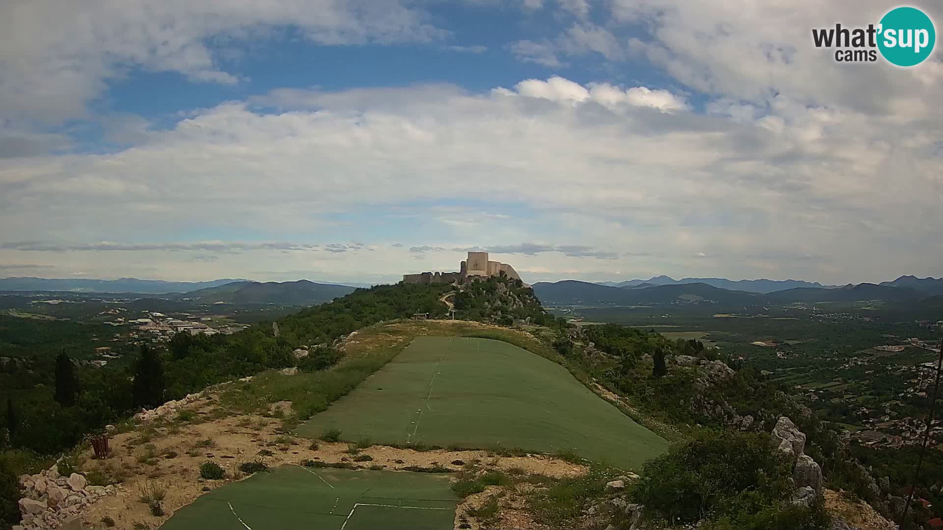 Webcam en direct aérodrome de parapente Ljubuški – Kula
