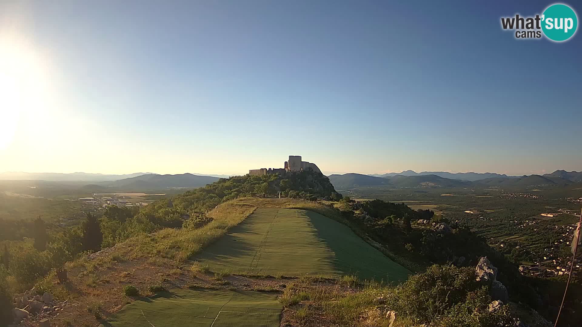 Live Webcam Paragliding airfield Ljubuški – Kula