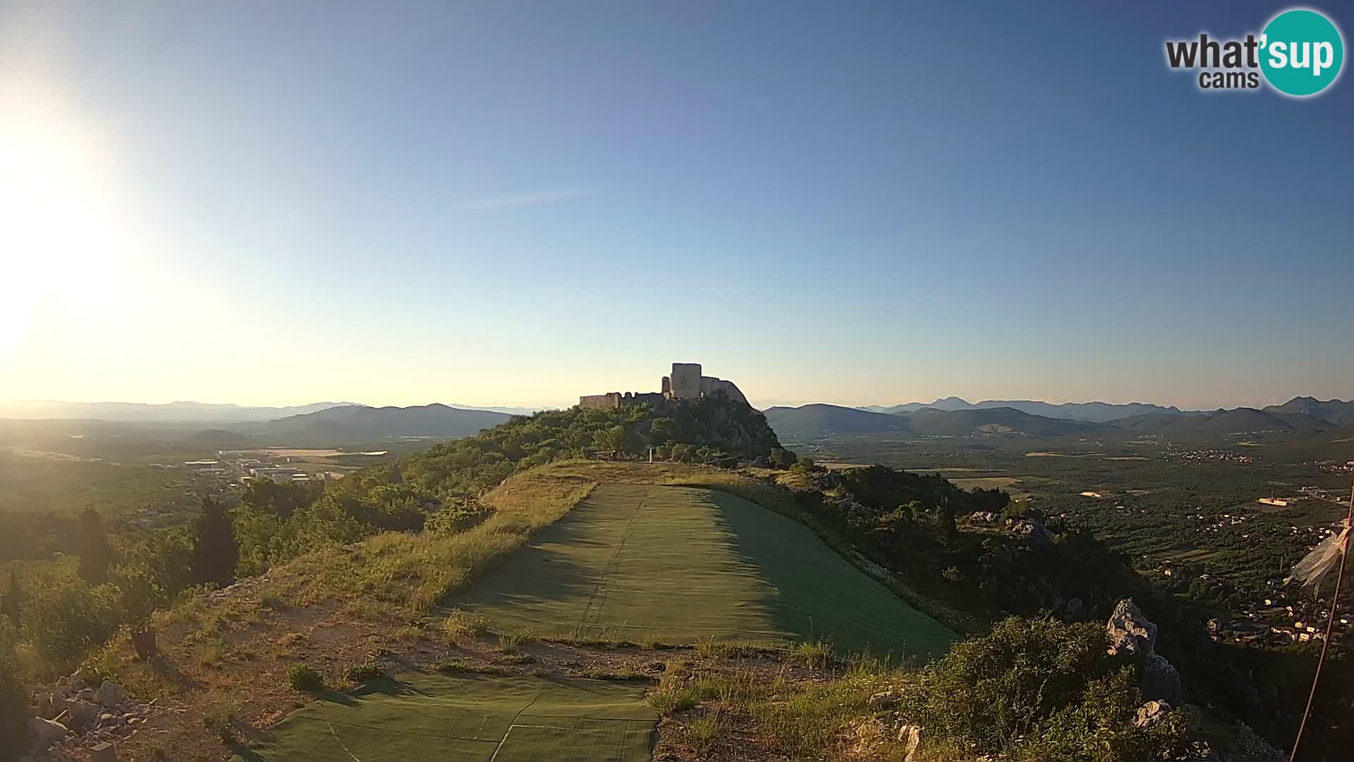 Live Webcam Paragliding airfield Ljubuški – Kula