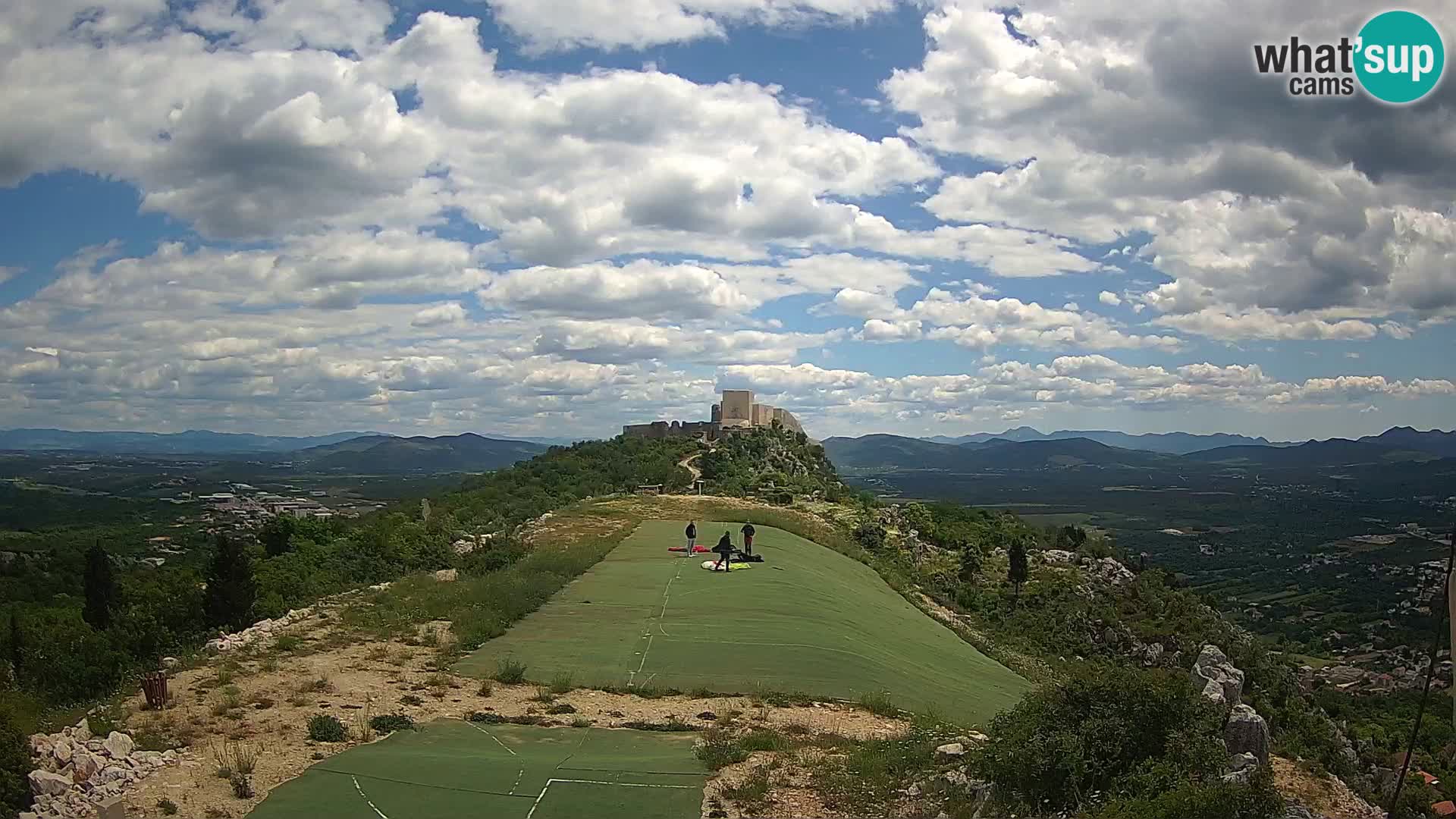 Live Webcam Campo di volo di parapendio Ljubuški – Kula